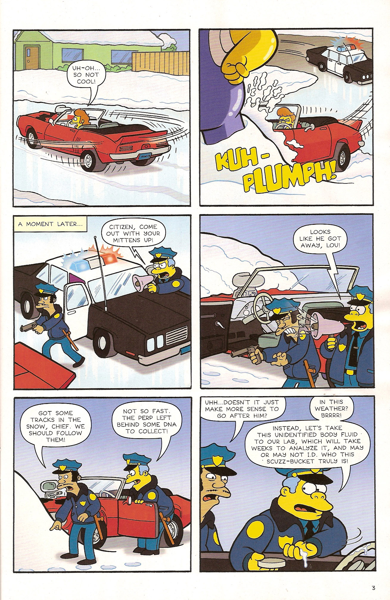 Read online The Simpsons Winter Wingding comic -  Issue #5 - 5