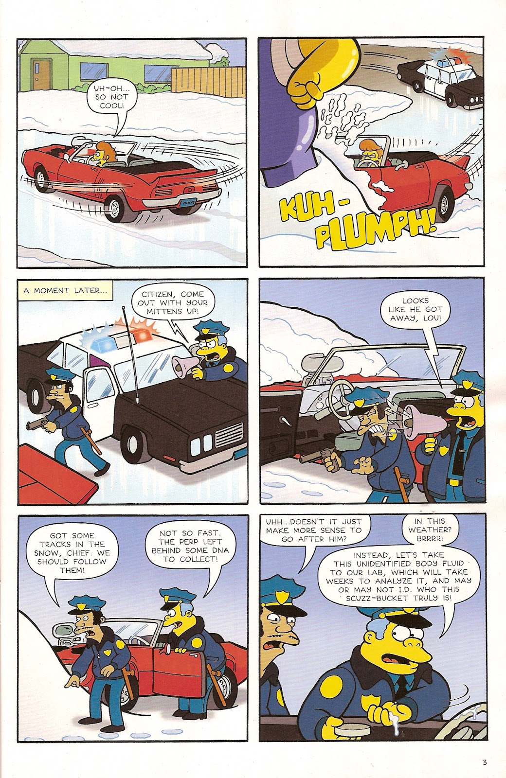 The Simpsons Winter Wingding issue 5 - Page 5