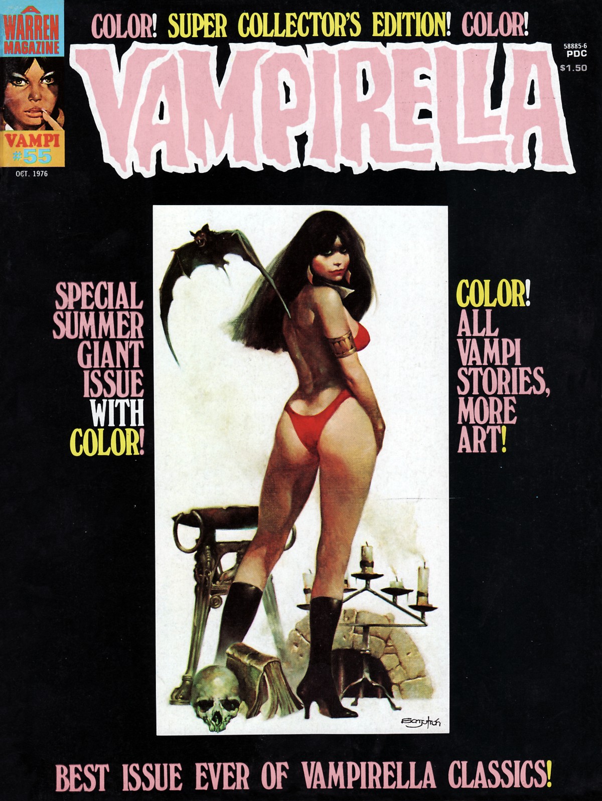 Read online Vampirella (1969) comic -  Issue #55 - 1