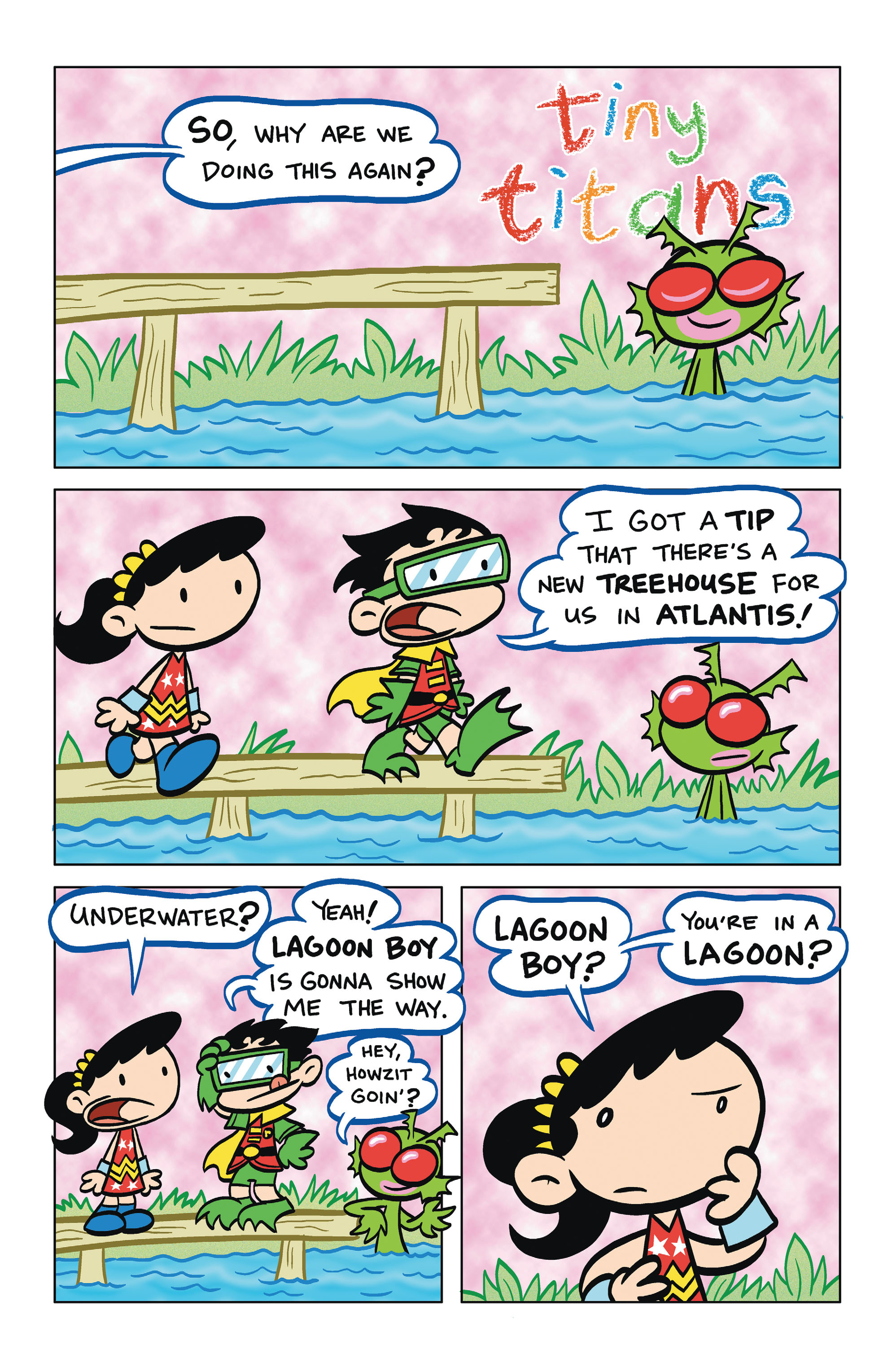 Read online Tiny Titans: Return To the Treehouse comic -  Issue #4 - 3