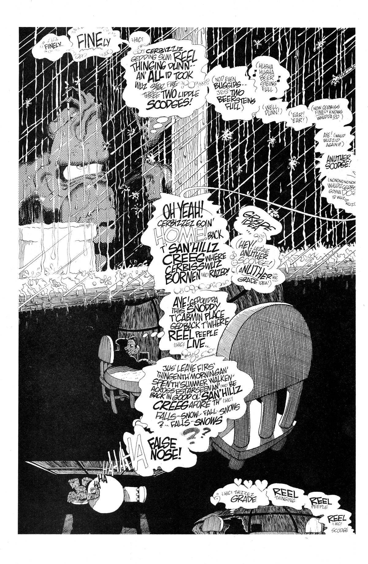 Read online Cerebus comic -  Issue #216 - 11