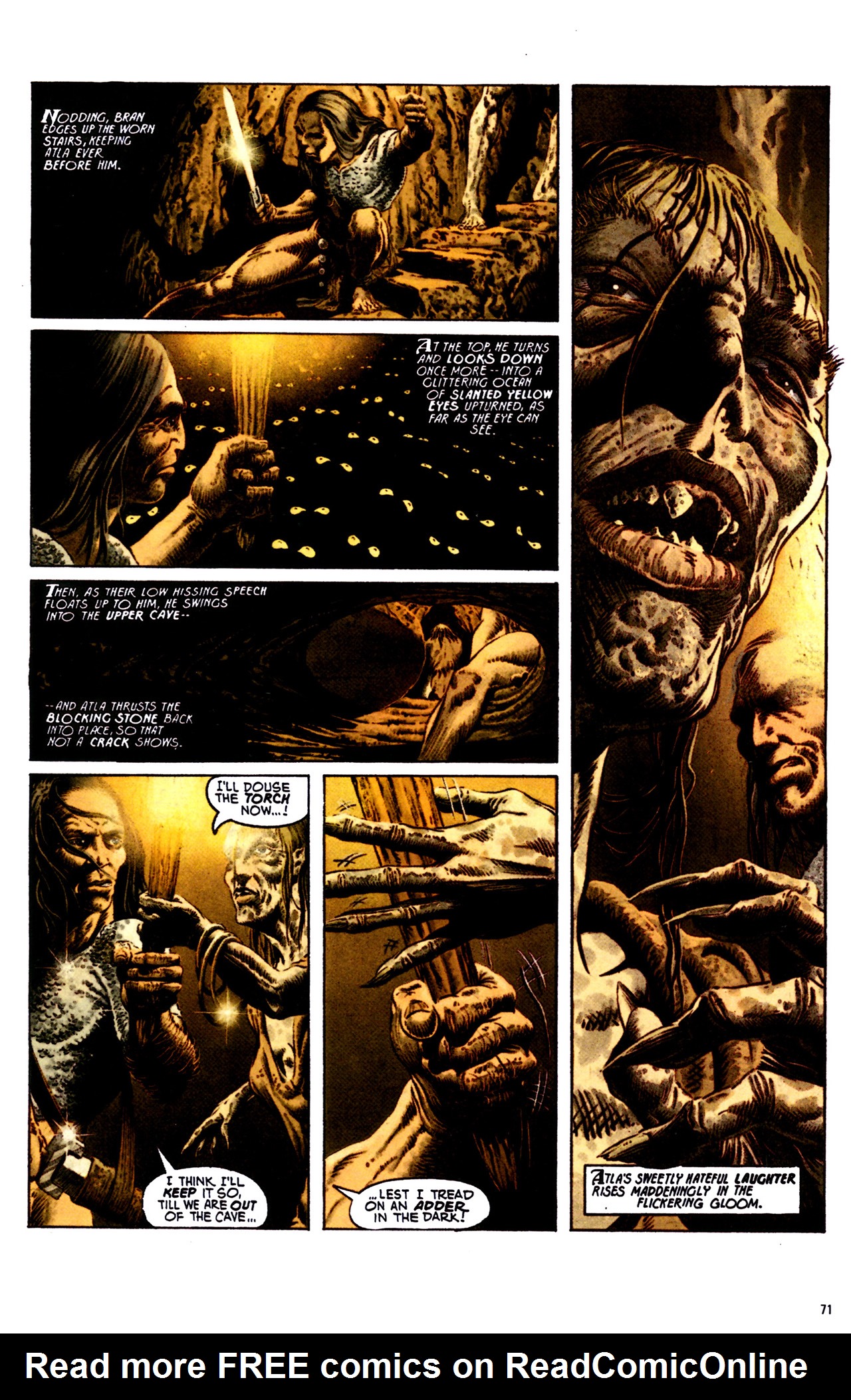 Read online Robert E. Howard's Savage Sword comic -  Issue #1 - 71