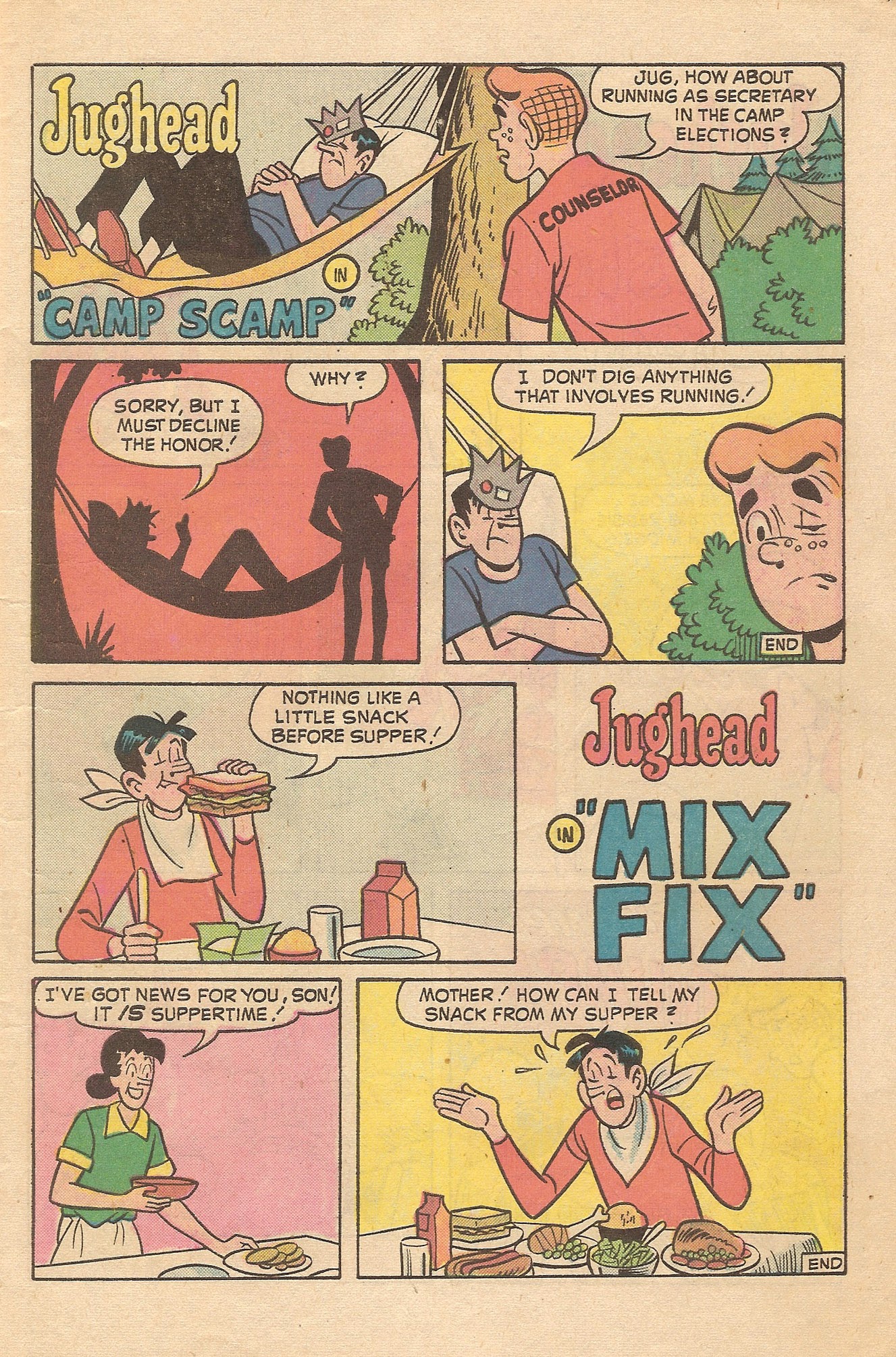 Read online Jughead's Jokes comic -  Issue #41 - 7