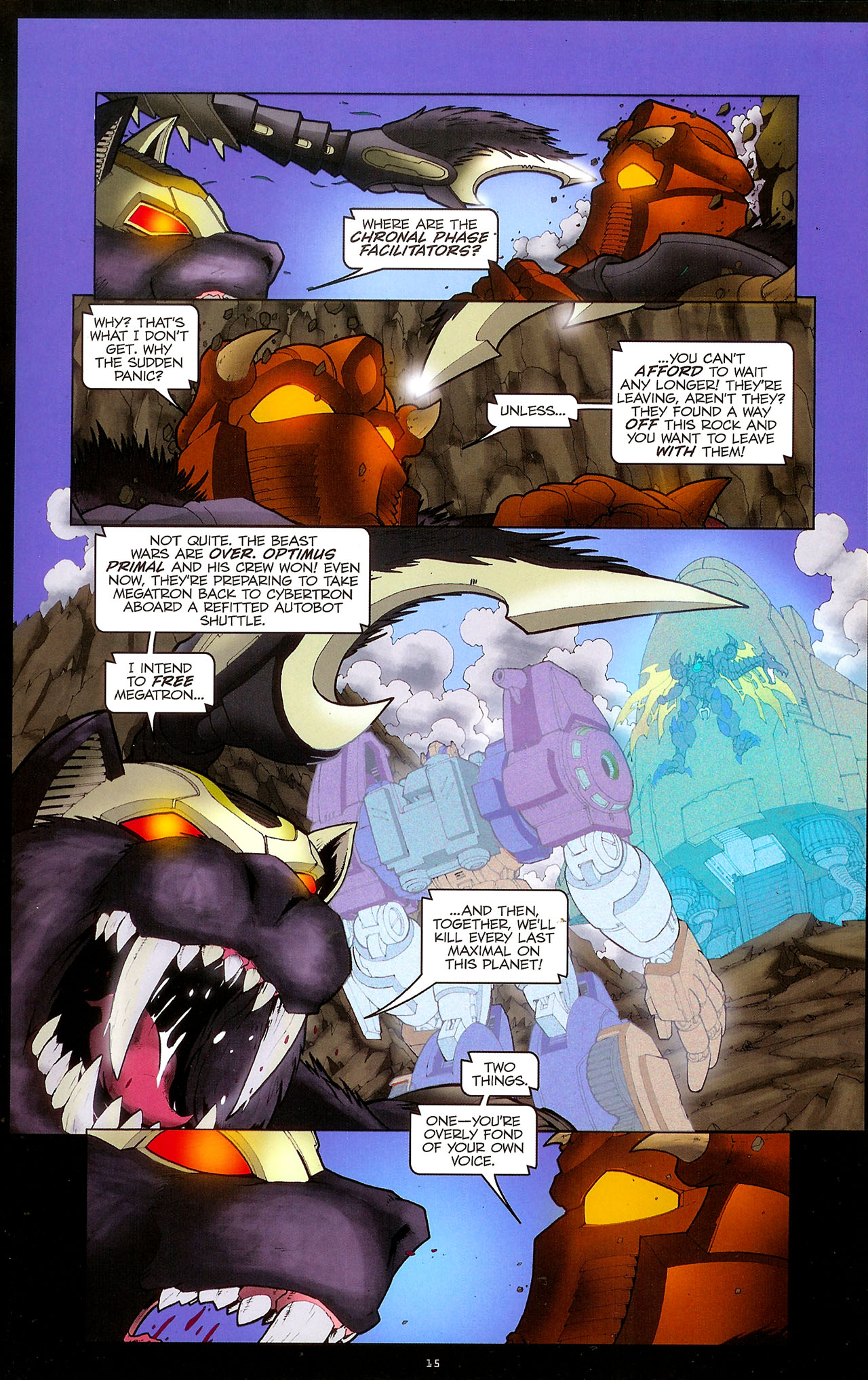 Read online Transformers: Beast Wars: The Ascending comic -  Issue #1 - 17
