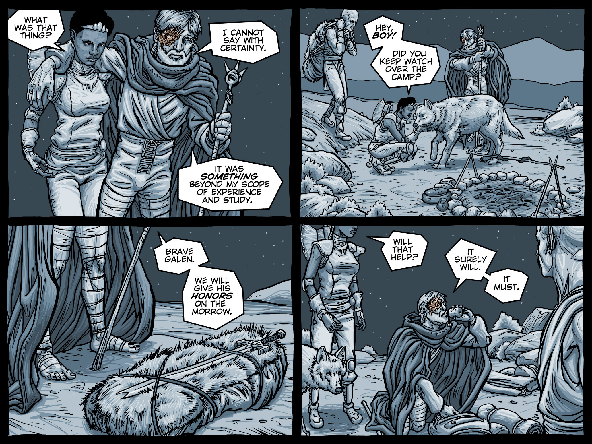 Read online False Positive comic -  Issue #4 - 54
