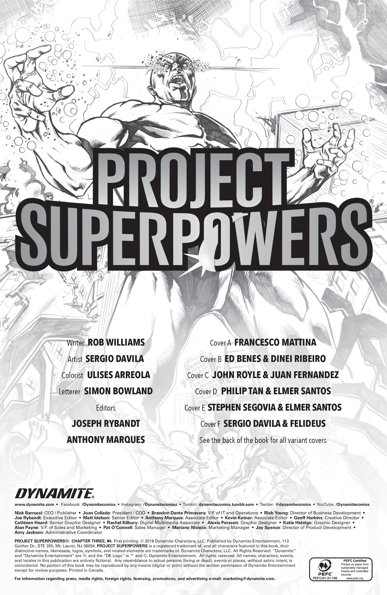 Read online Project Superpowers: Chapter Three comic -  Issue #4 - 6