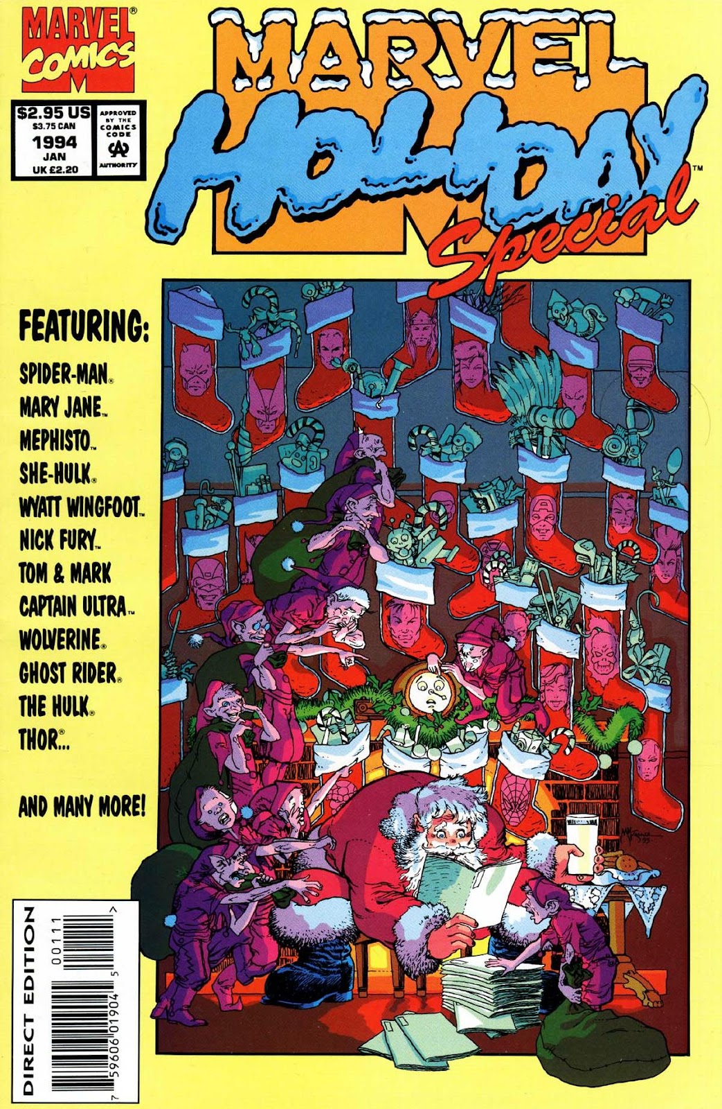 Marvel Holiday Special (1991) issue 1993 - Page 1