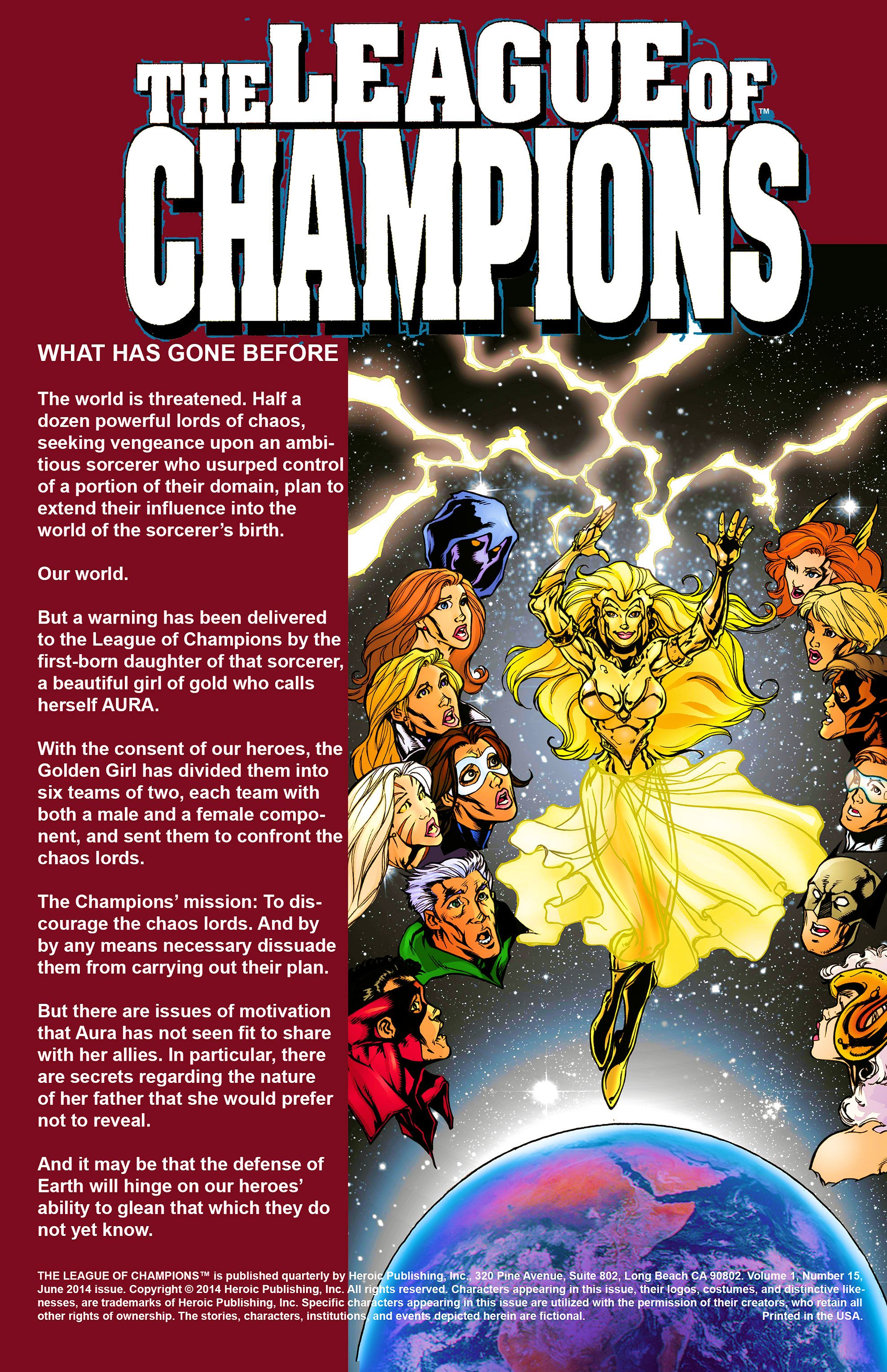 Read online League of Champions comic -  Issue #15 - 2