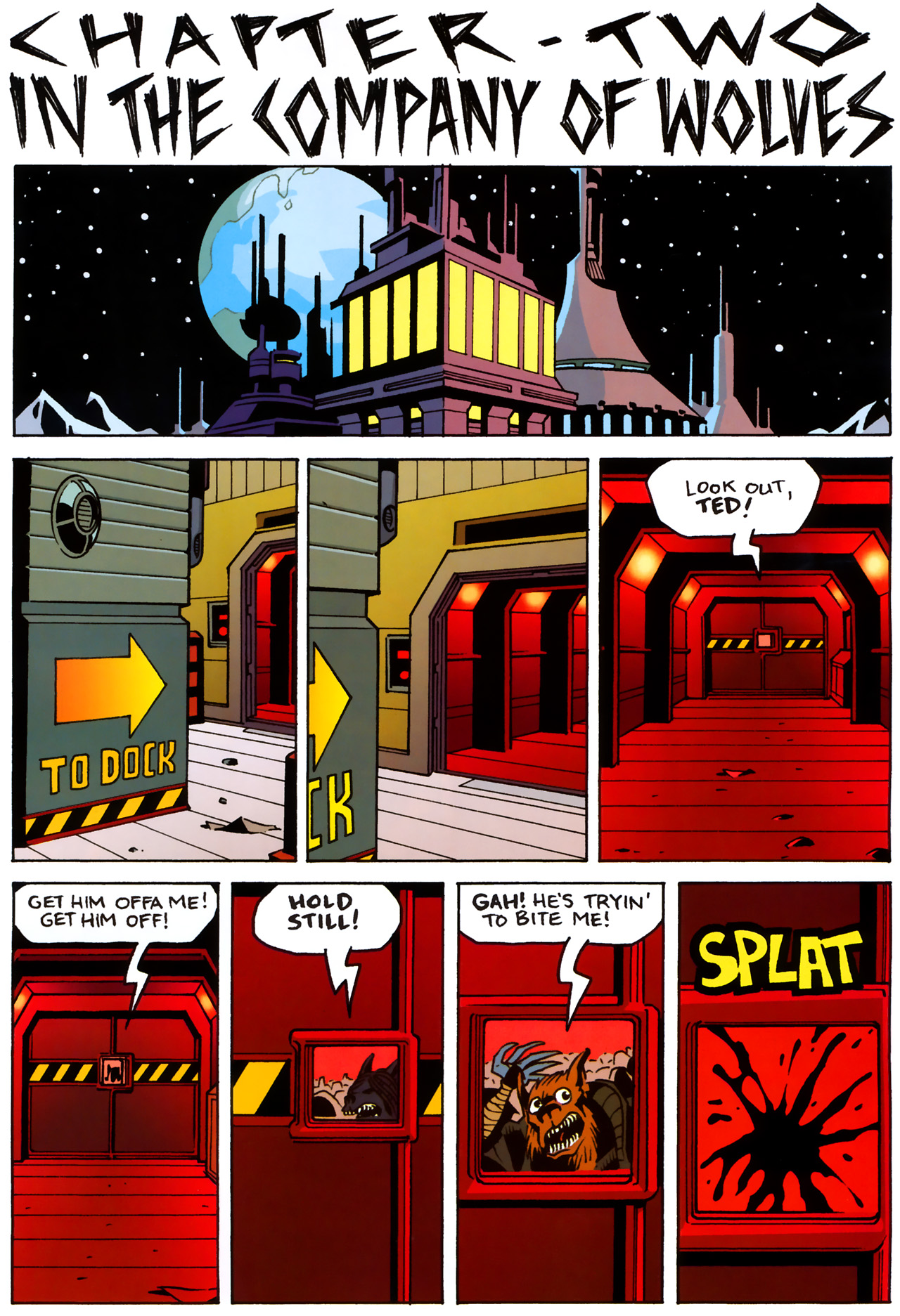 Read online Werewolves on the Moon: Versus Vampires comic -  Issue #2 - 5