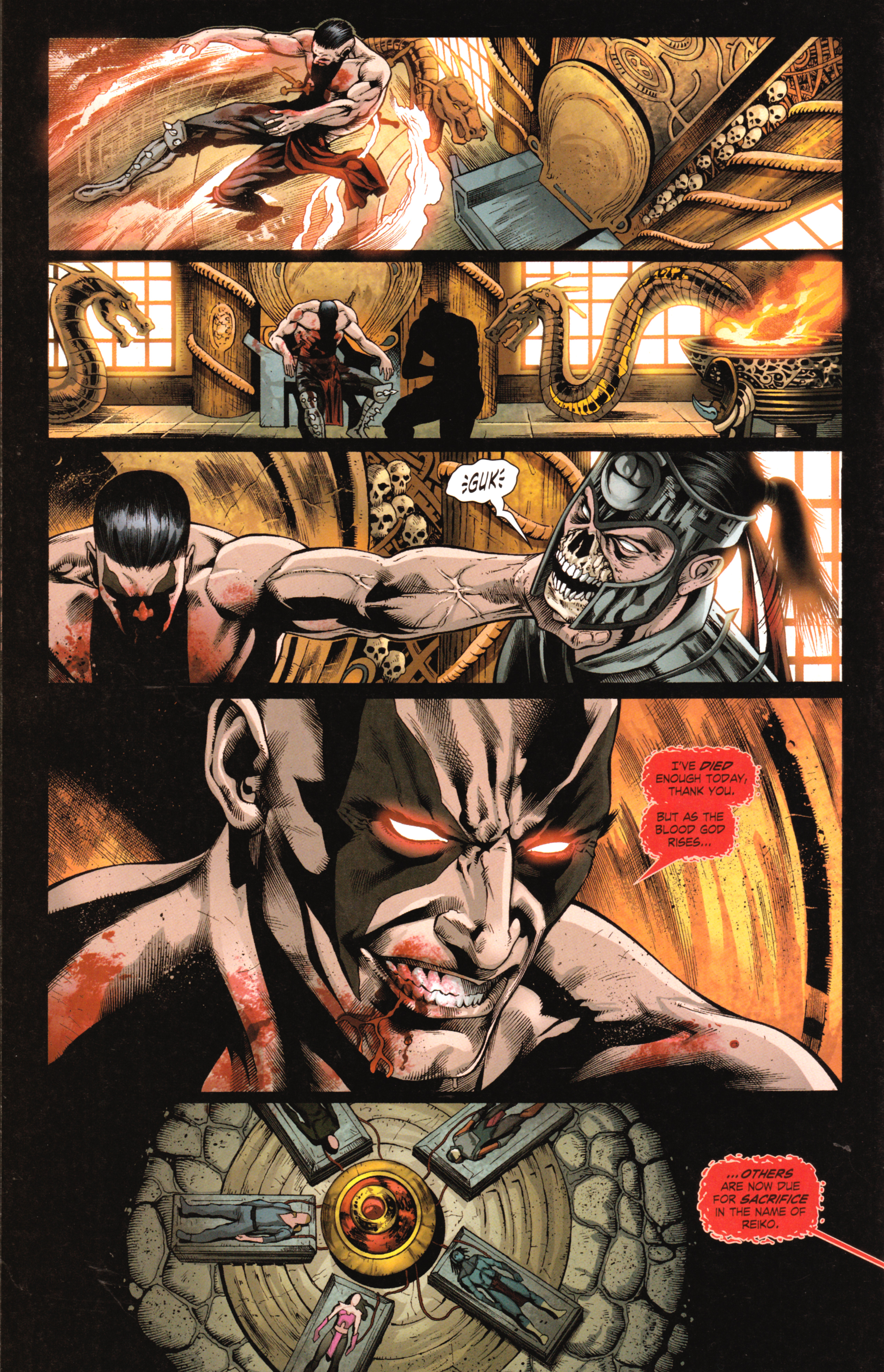 Read online Mortal Kombat X [II] comic -  Issue #10 - 12