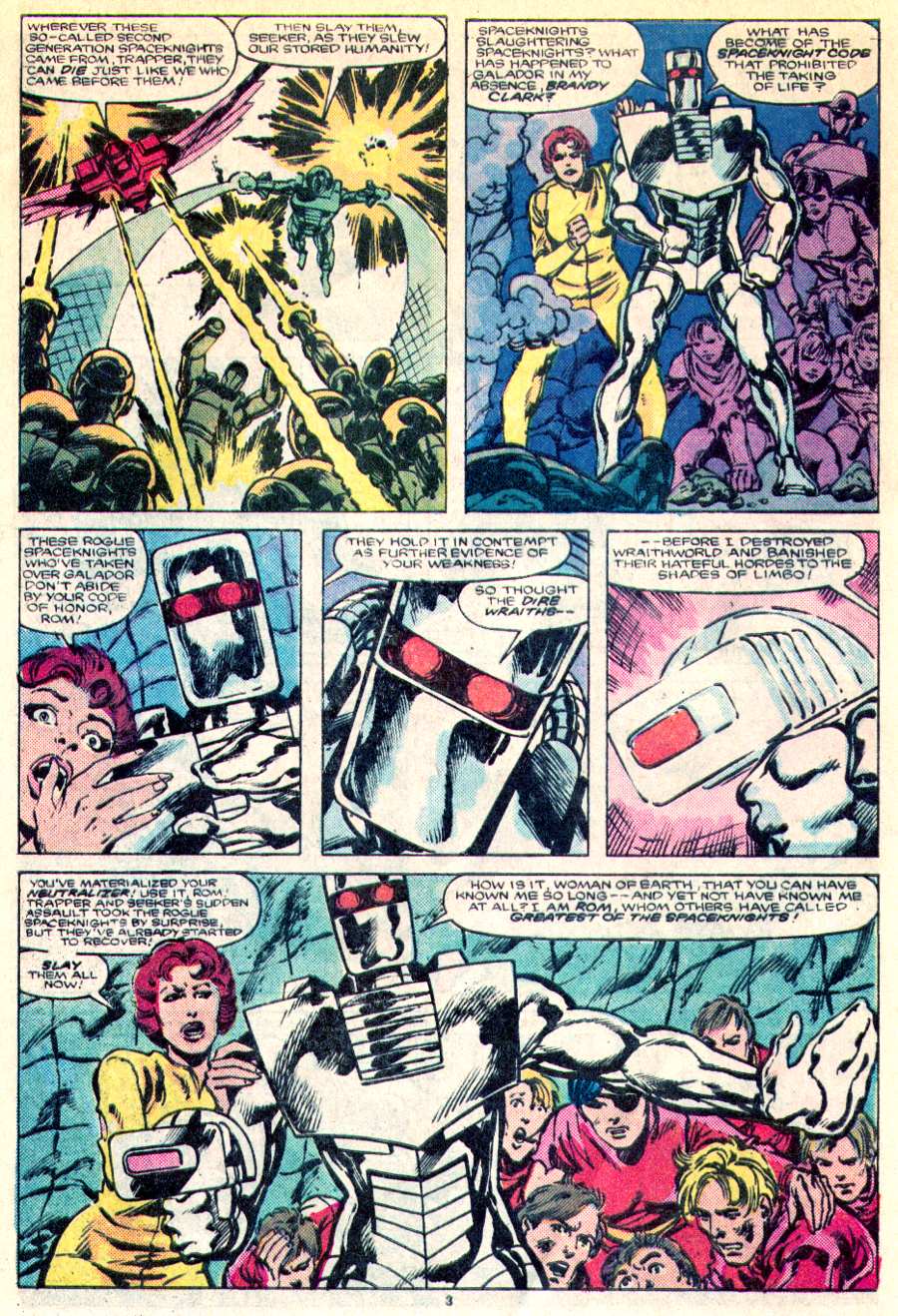 Read online ROM (1979) comic -  Issue #74 - 4