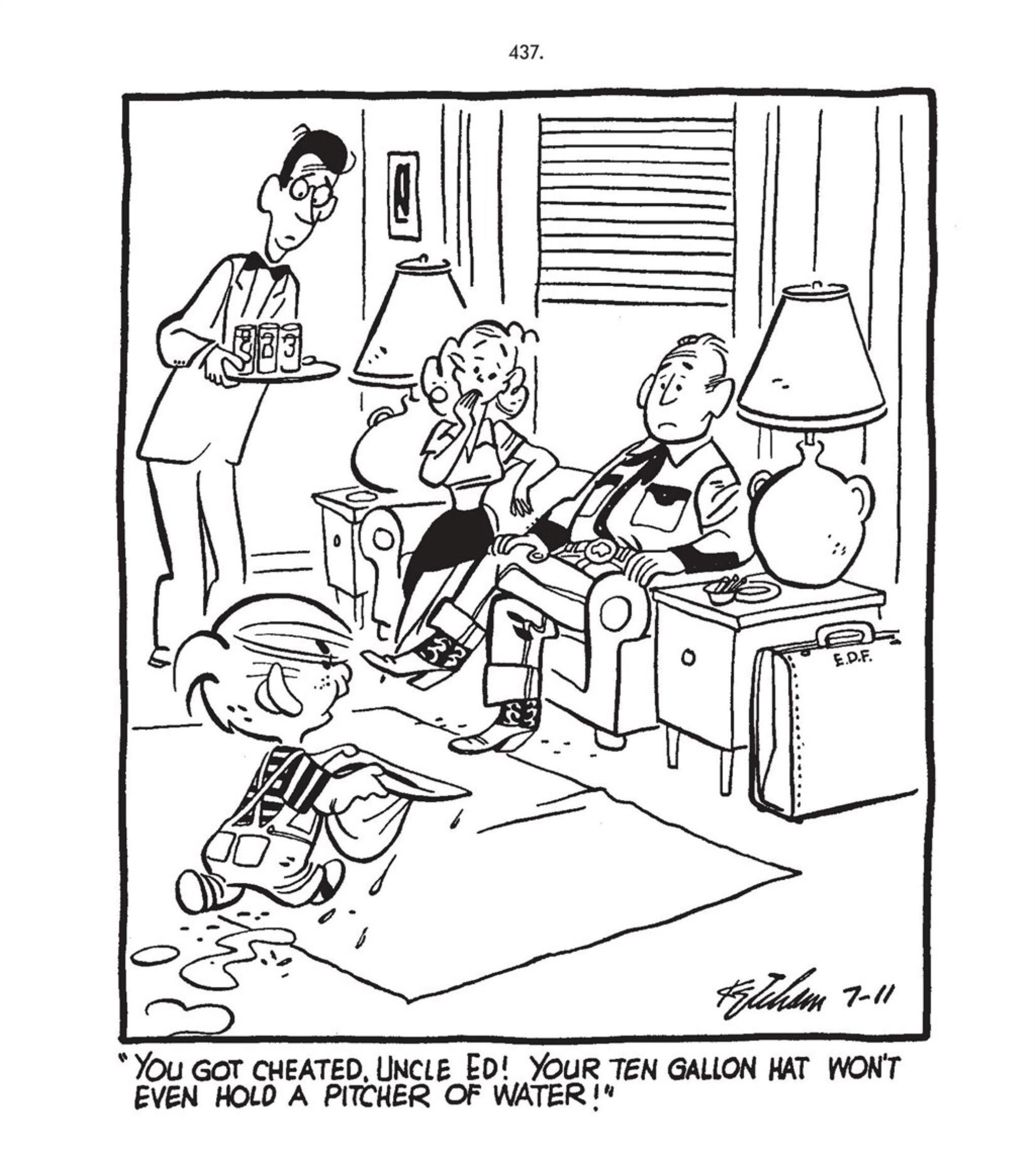 Read online Hank Ketcham's Complete Dennis the Menace comic -  Issue # TPB 1 (Part 5) - 63
