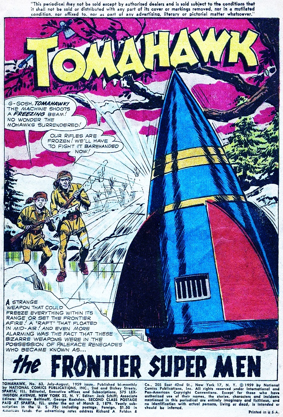 Read online Tomahawk comic -  Issue #63 - 3