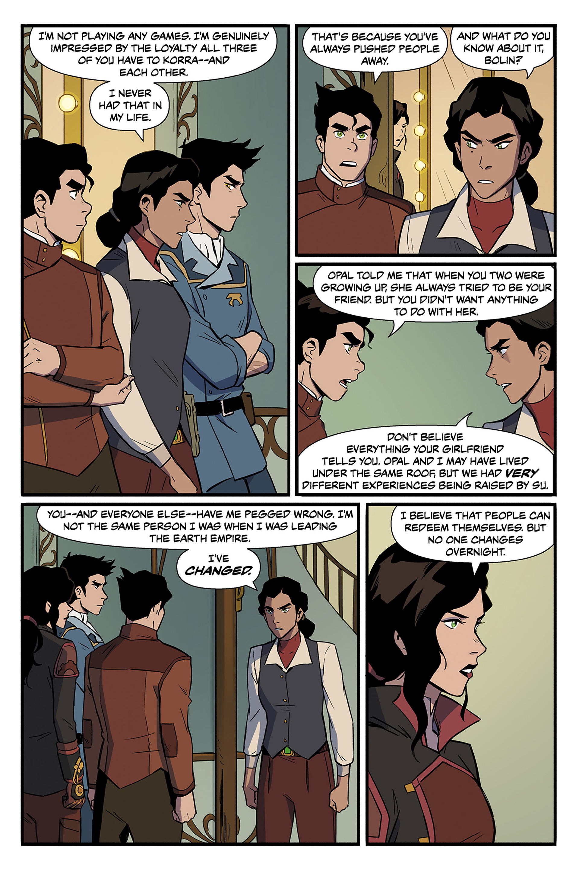 Read online The Legend of Korra: Ruins of the Empire Omnibus comic -  Issue # TPB (Part 1) - 57