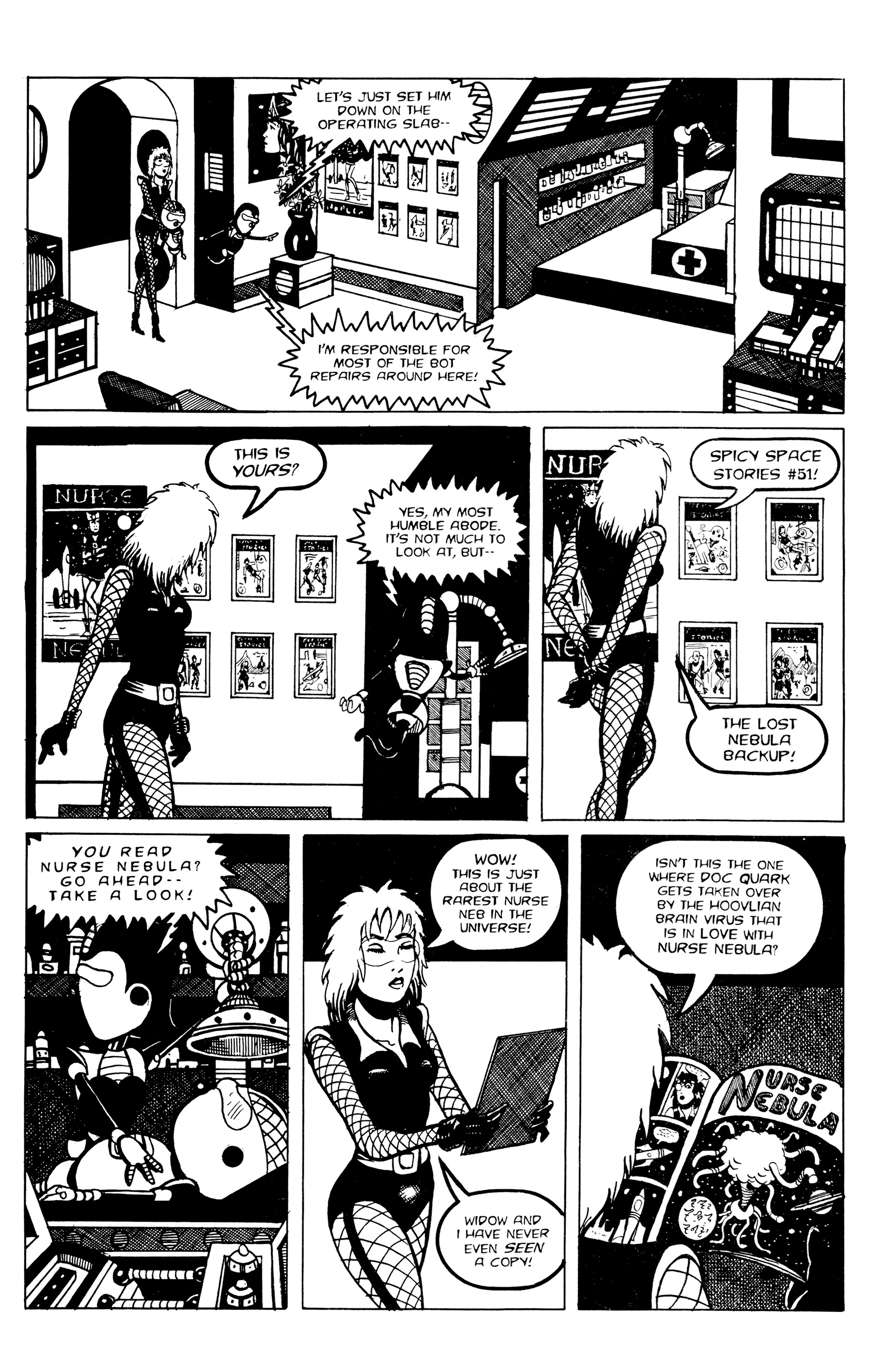 Read online Strange Attractors (1993) comic -  Issue #6 - 10