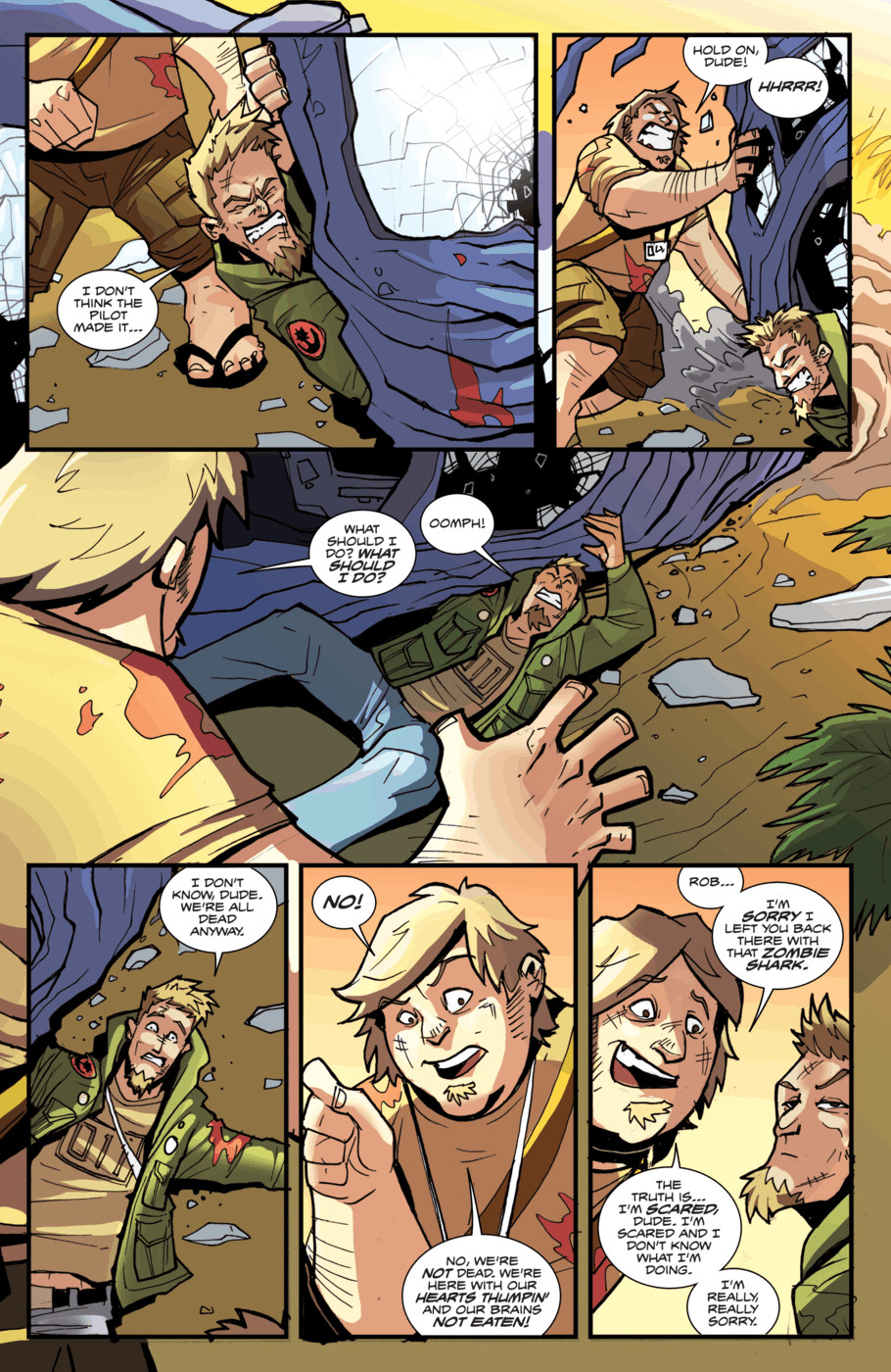 Read online Fanboys vs. Zombies comic -  Issue #10 - 20