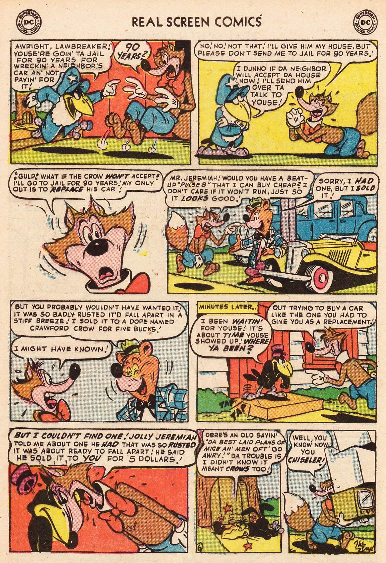 Read online Real Screen Comics comic -  Issue #57 - 8