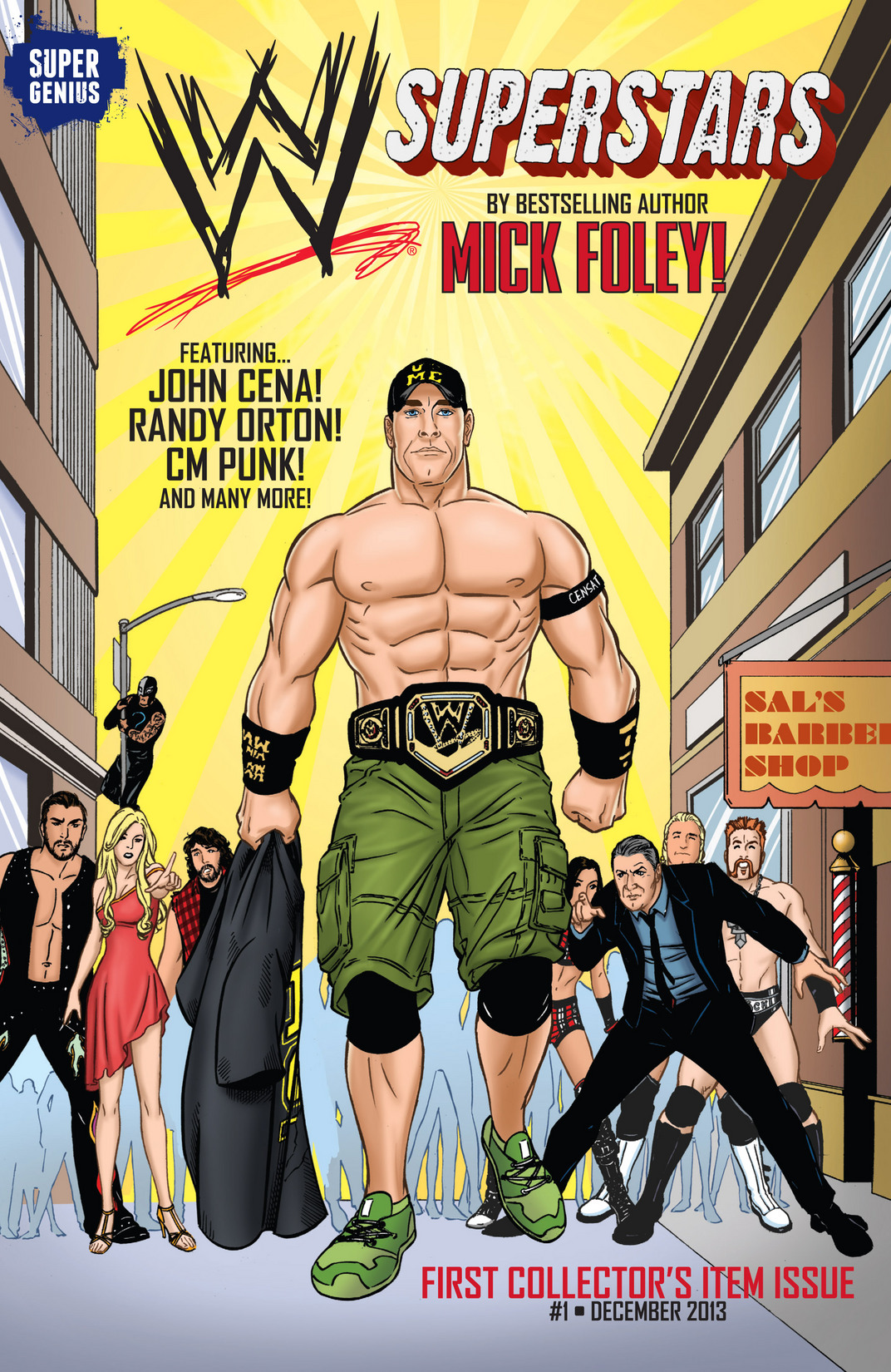 Read online WWE Superstars comic -  Issue #1 - 1
