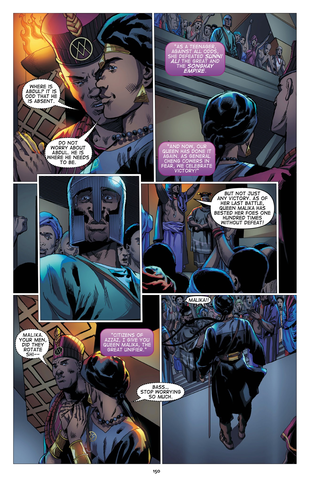 Read online Malika: Warrior Queen comic -  Issue # TPB 1 (Part 2) - 52