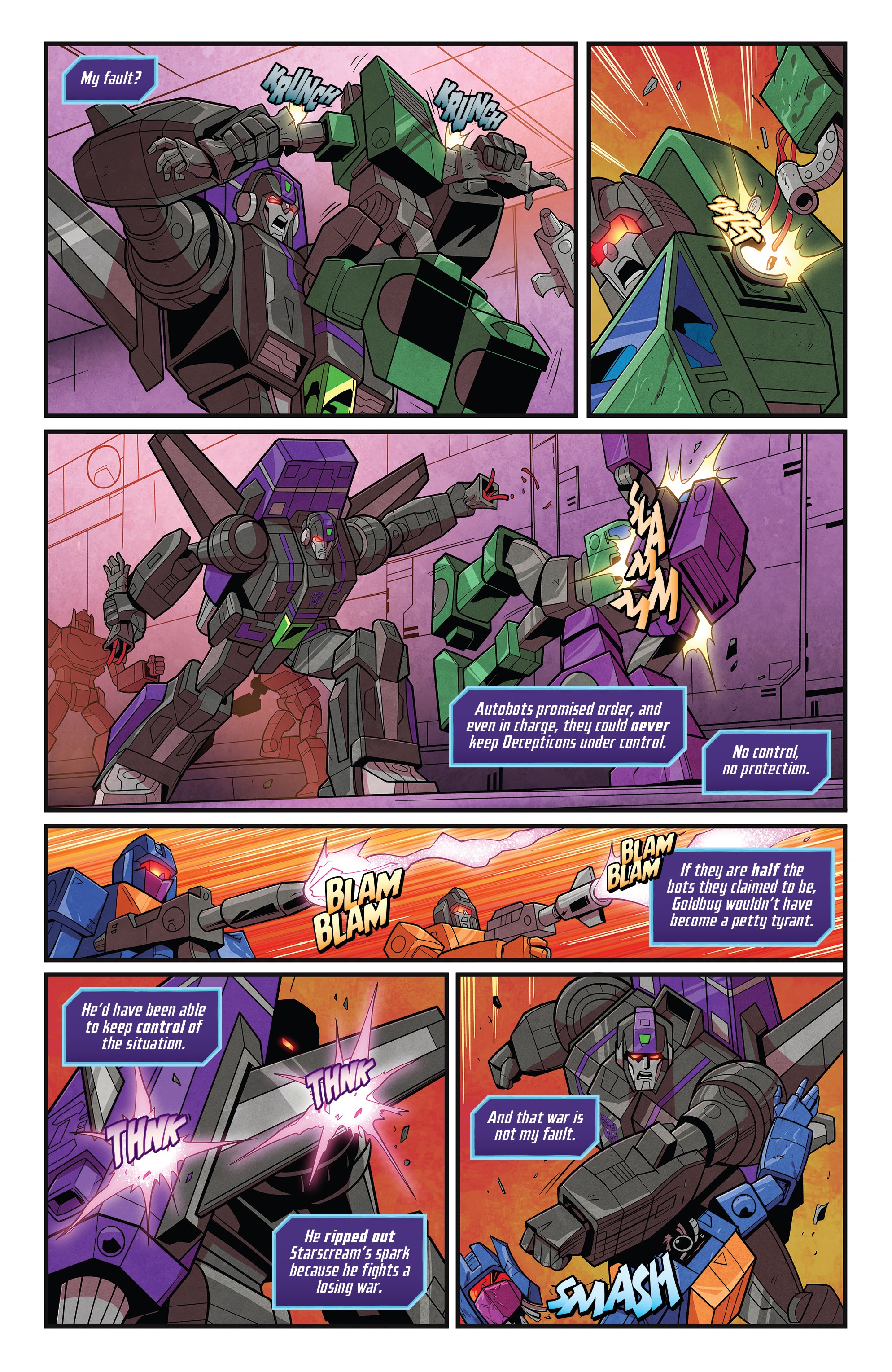 Read online Transformers: Shattered Glass comic -  Issue #5 - 16