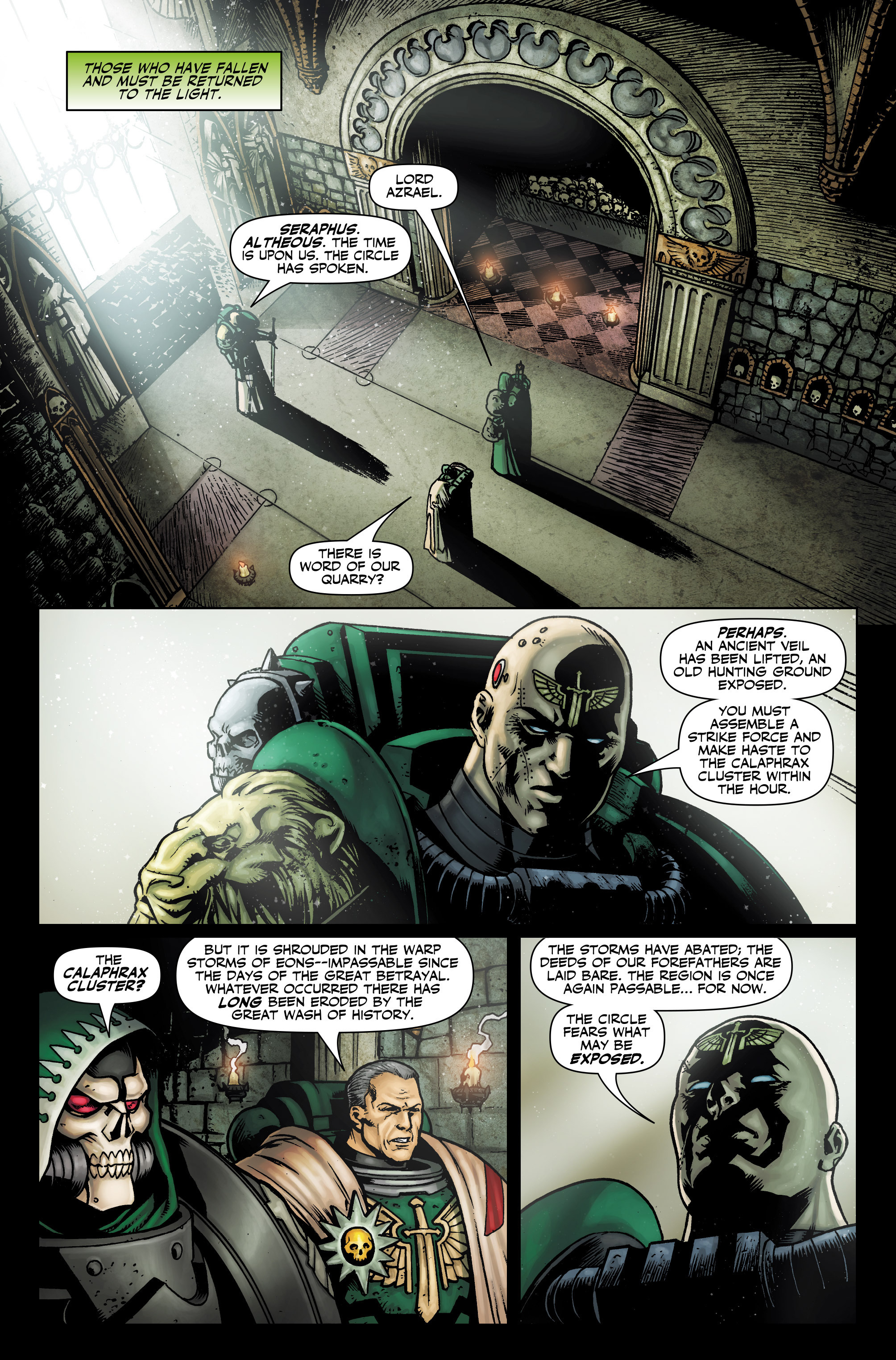Read online Warhammer 40,000: Will of Iron comic -  Issue #1 - 8