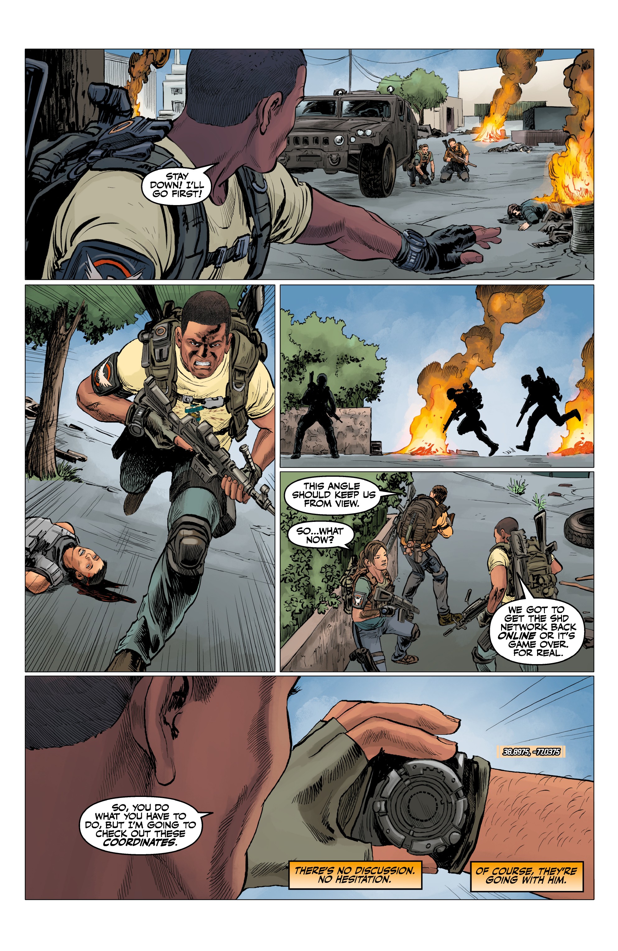 Read online Tom Clancy's The Division: Extremis Malis comic -  Issue #3 - 20