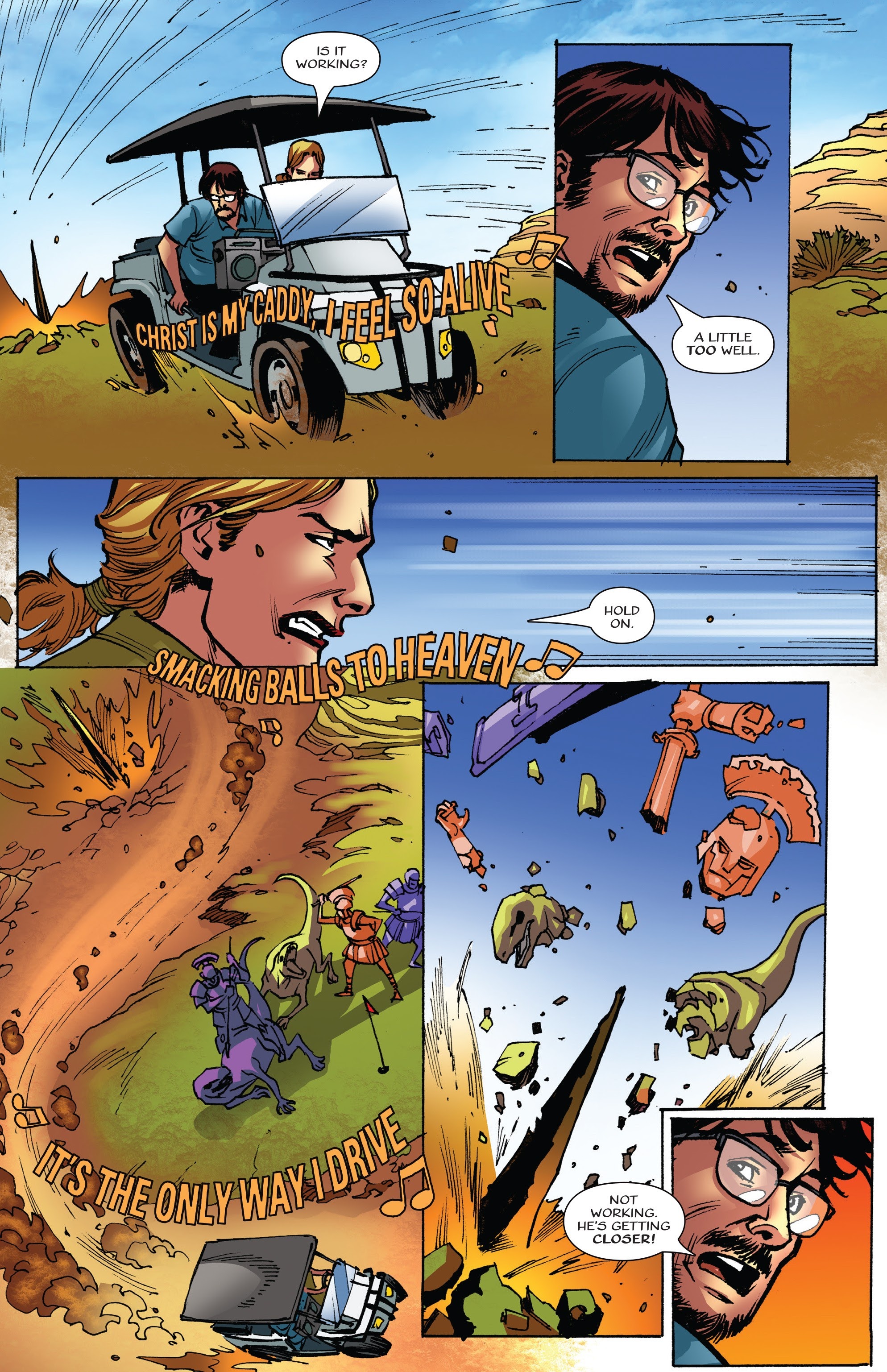 Read online Sharkasaurus comic -  Issue # TPB - 58