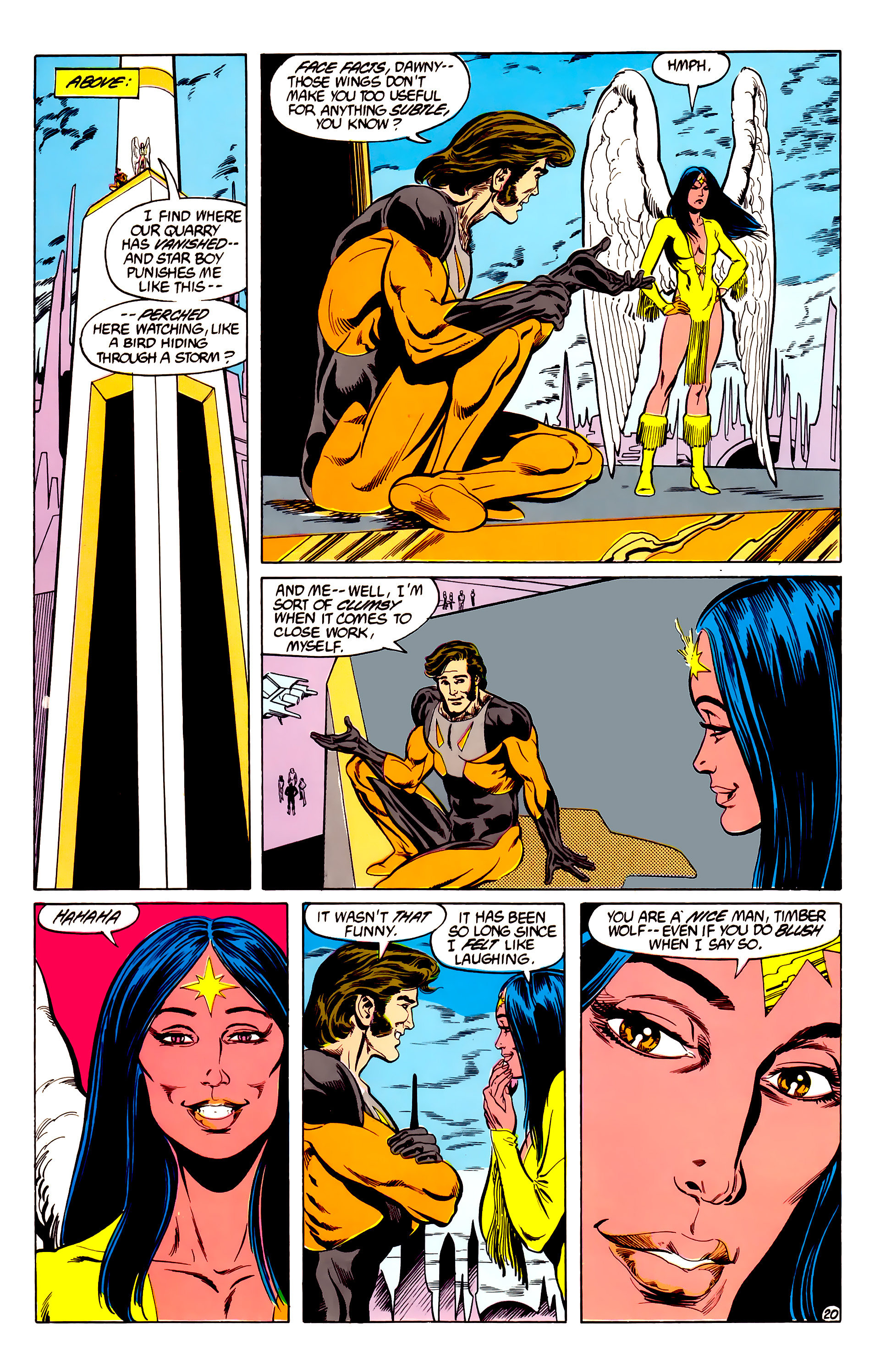 Read online Legion of Super-Heroes (1984) comic -  Issue #28 - 22
