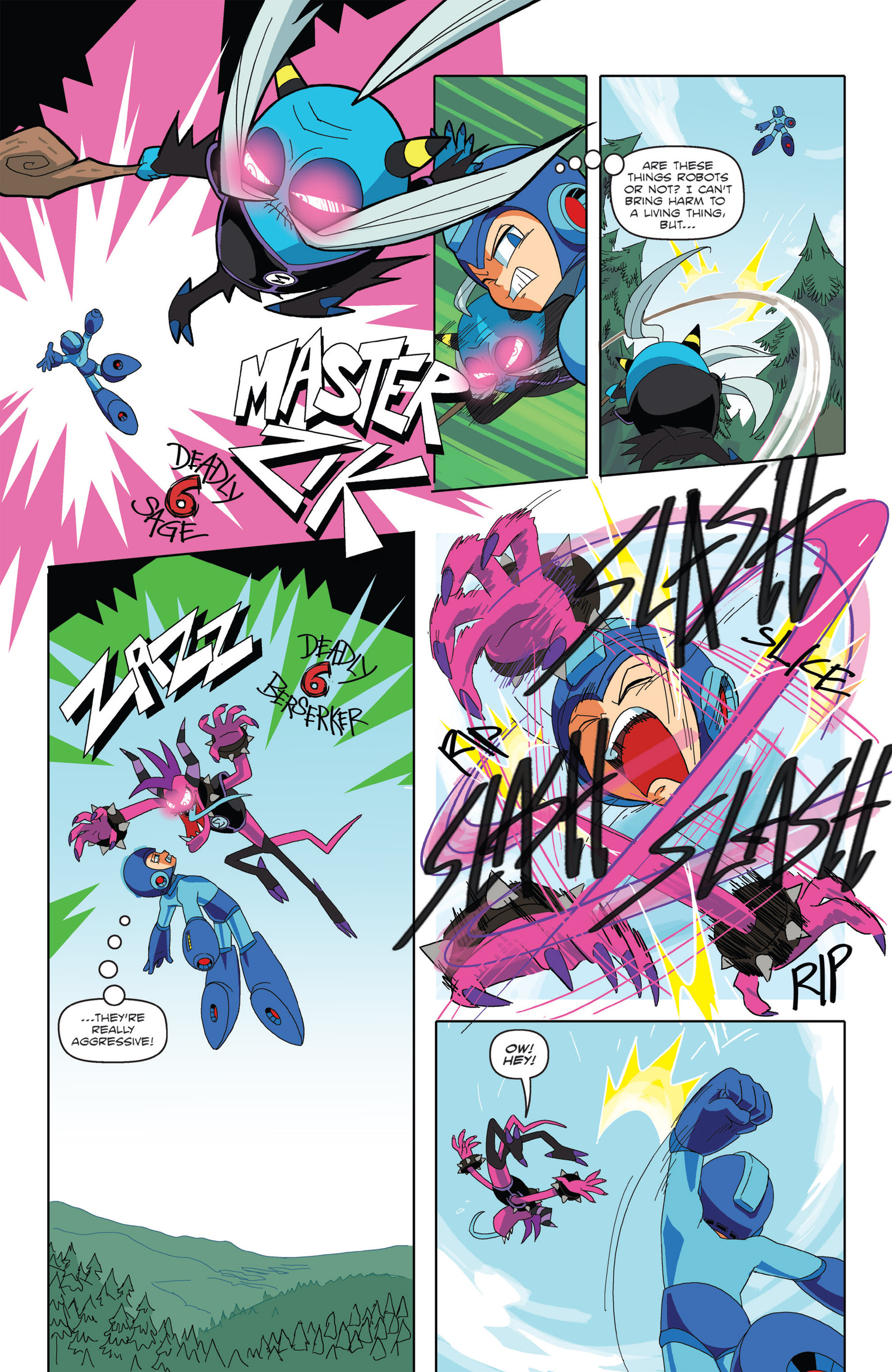Read online Mega Man: Worlds Unite Battles comic -  Issue # Full - 5