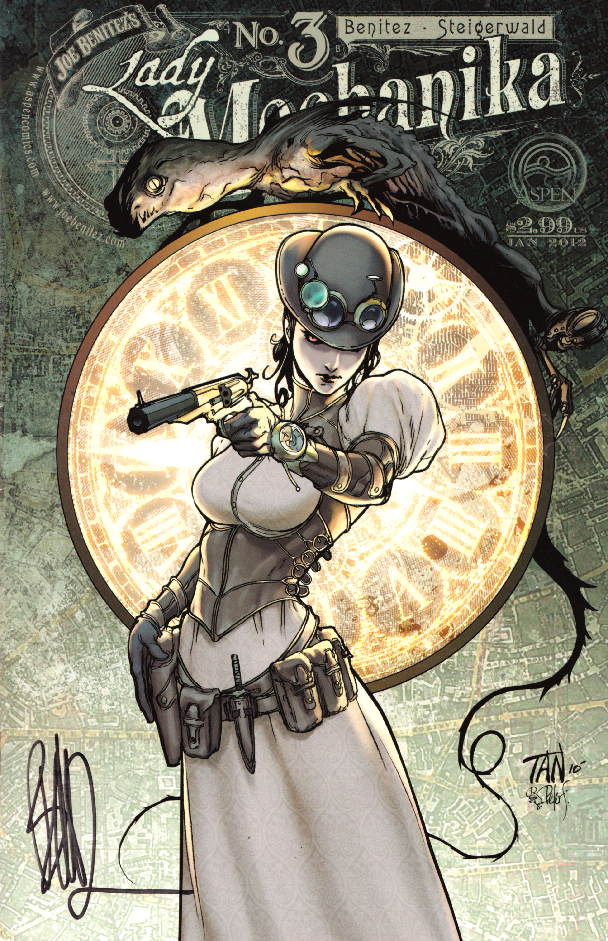 Read online Lady Mechanika comic -  Issue #3 - 1