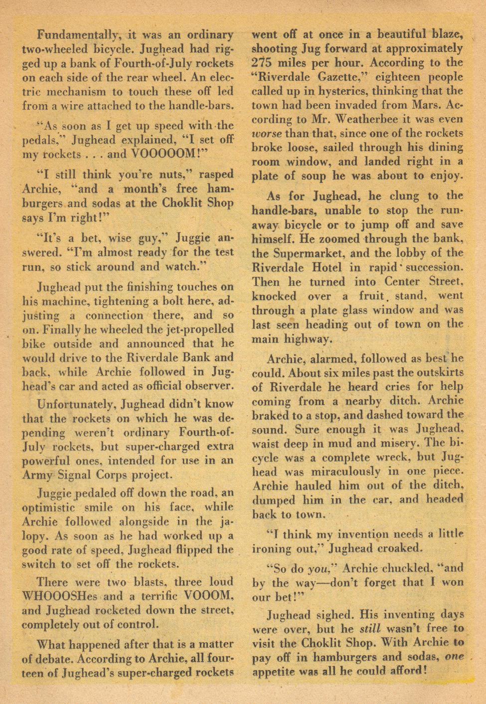 Read online Archie's Pal Jughead comic -  Issue #27 - 20