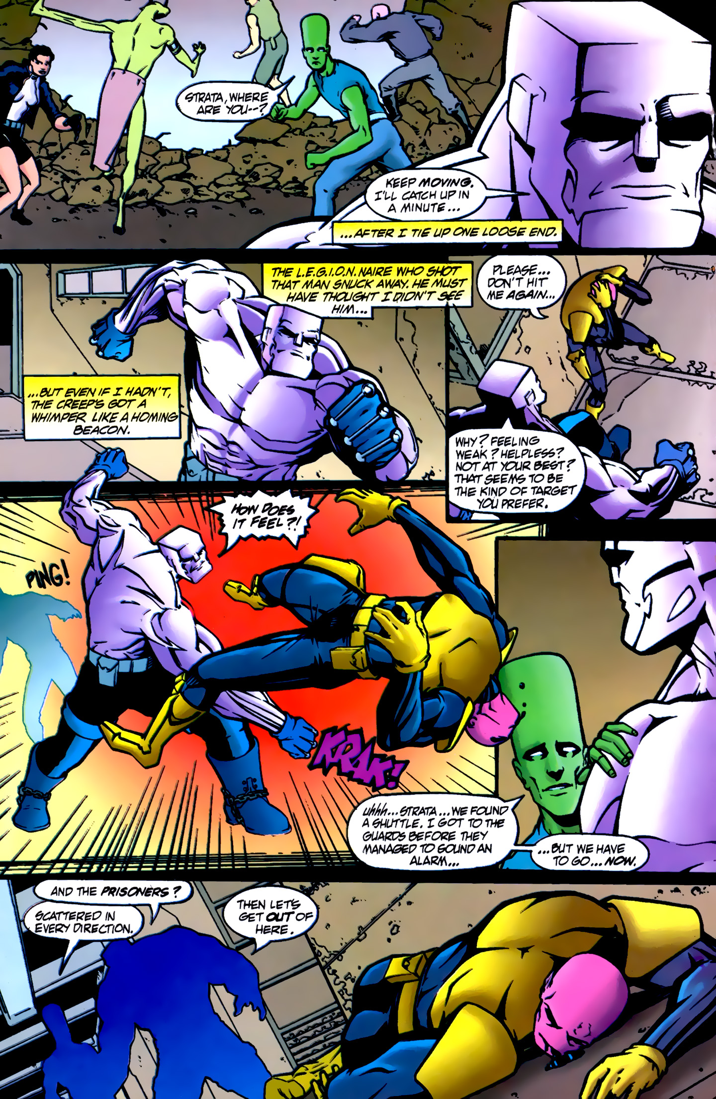 Read online R.E.B.E.L.S. '94 comic -  Issue #4 - 20