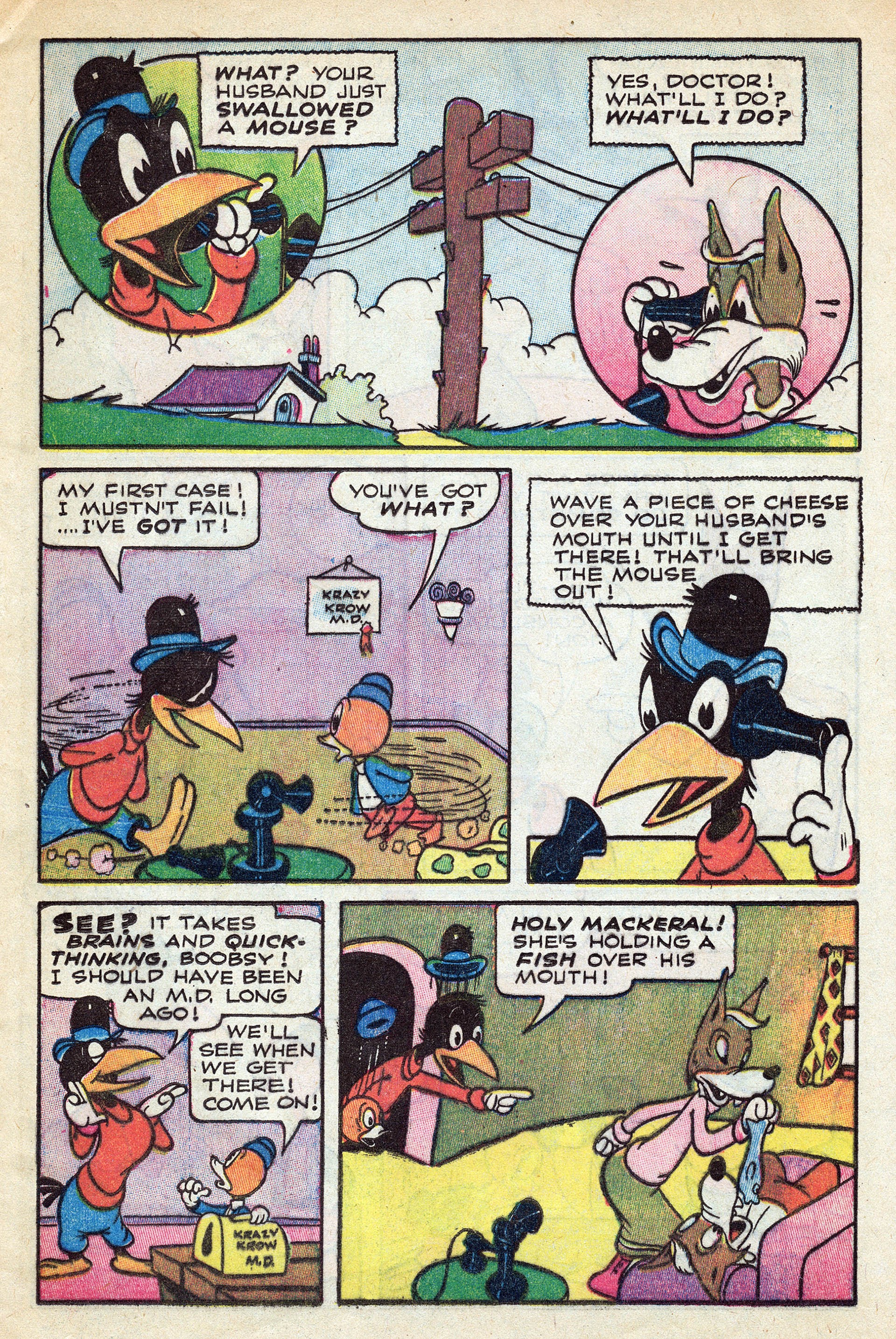 Read online Krazy Krow (1958) comic -  Issue #2 - 17