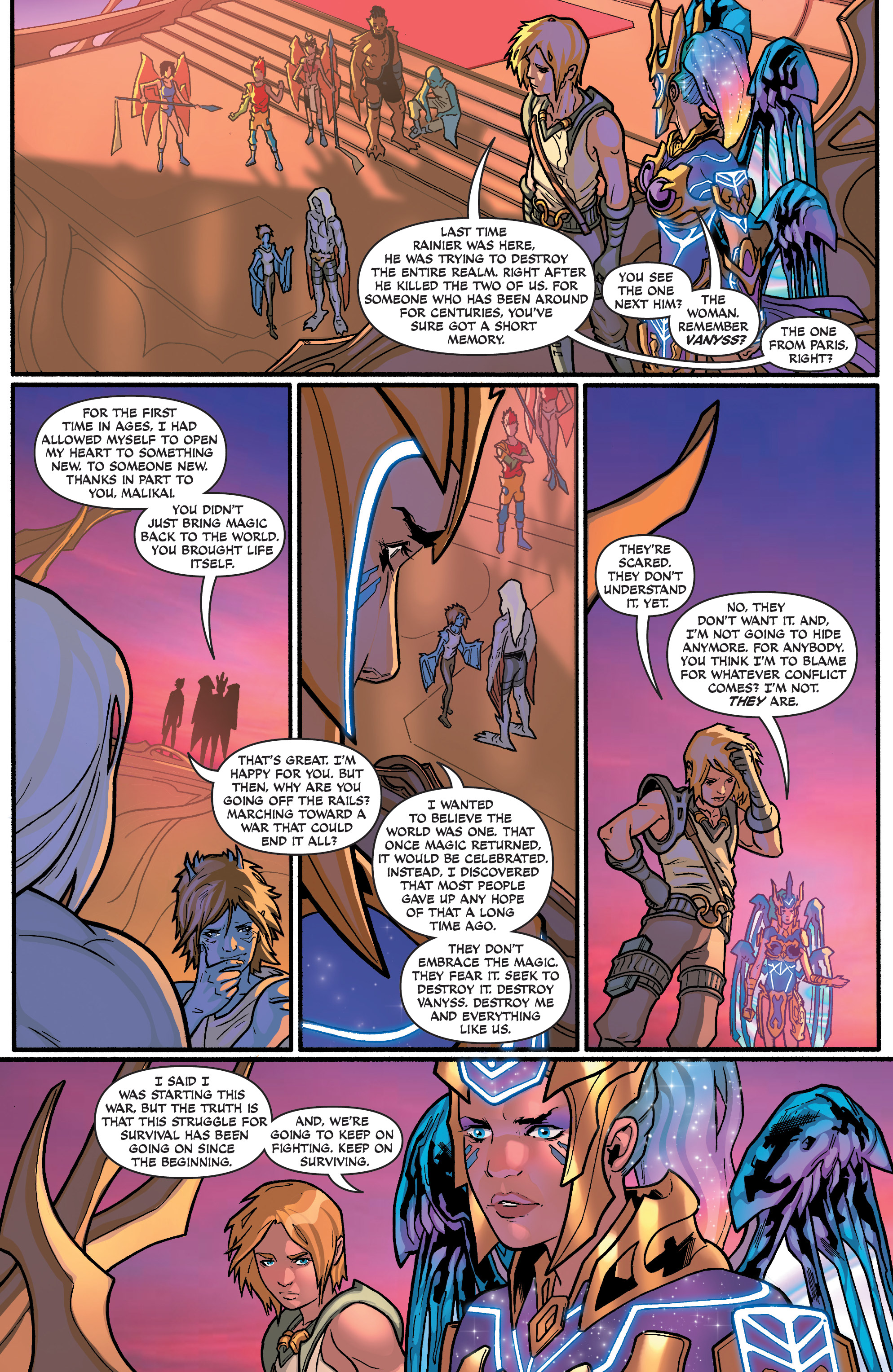 Read online Soulfire comic -  Issue #4 - 13
