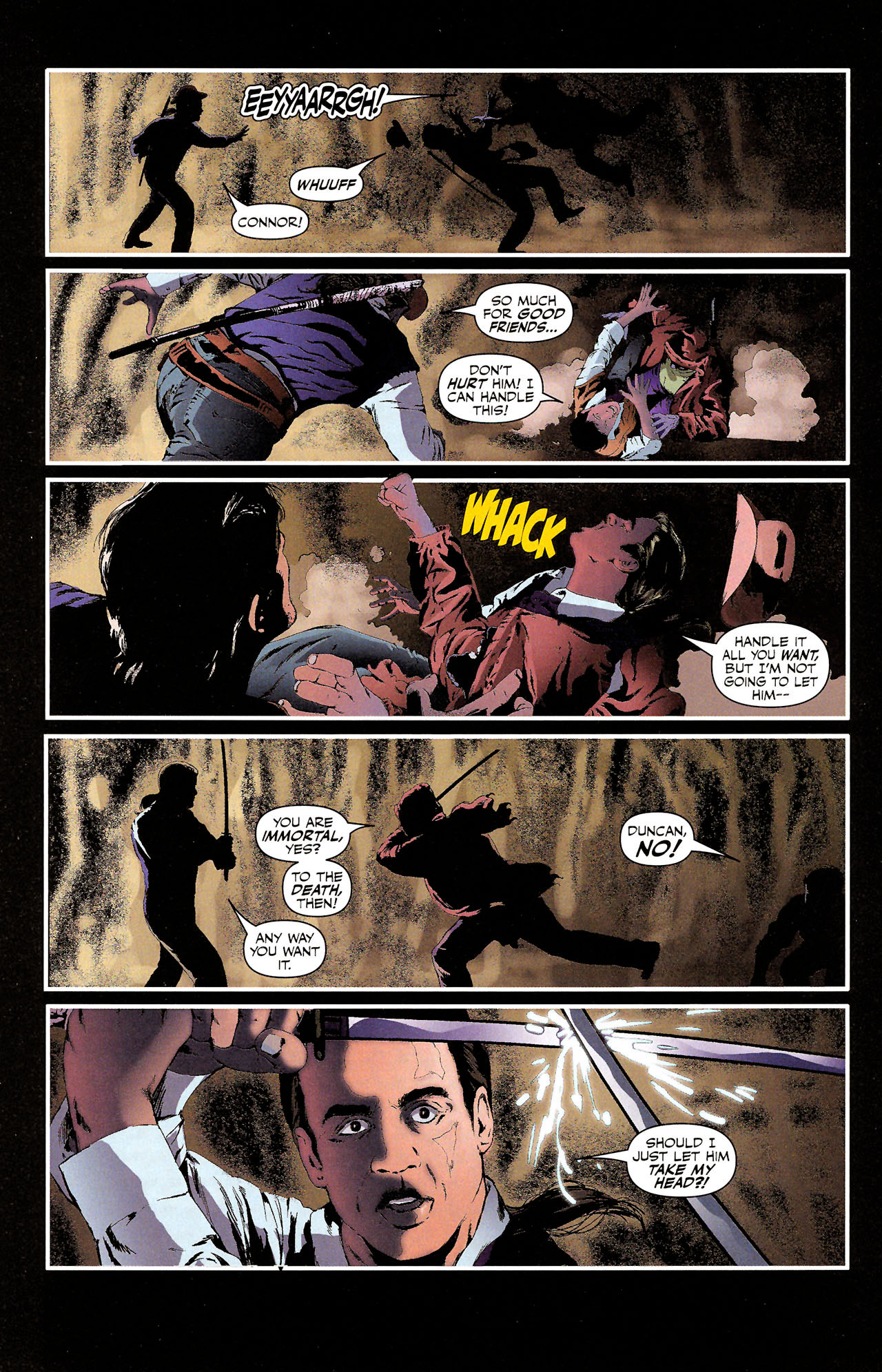 Read online Highlander comic -  Issue #8 - 17