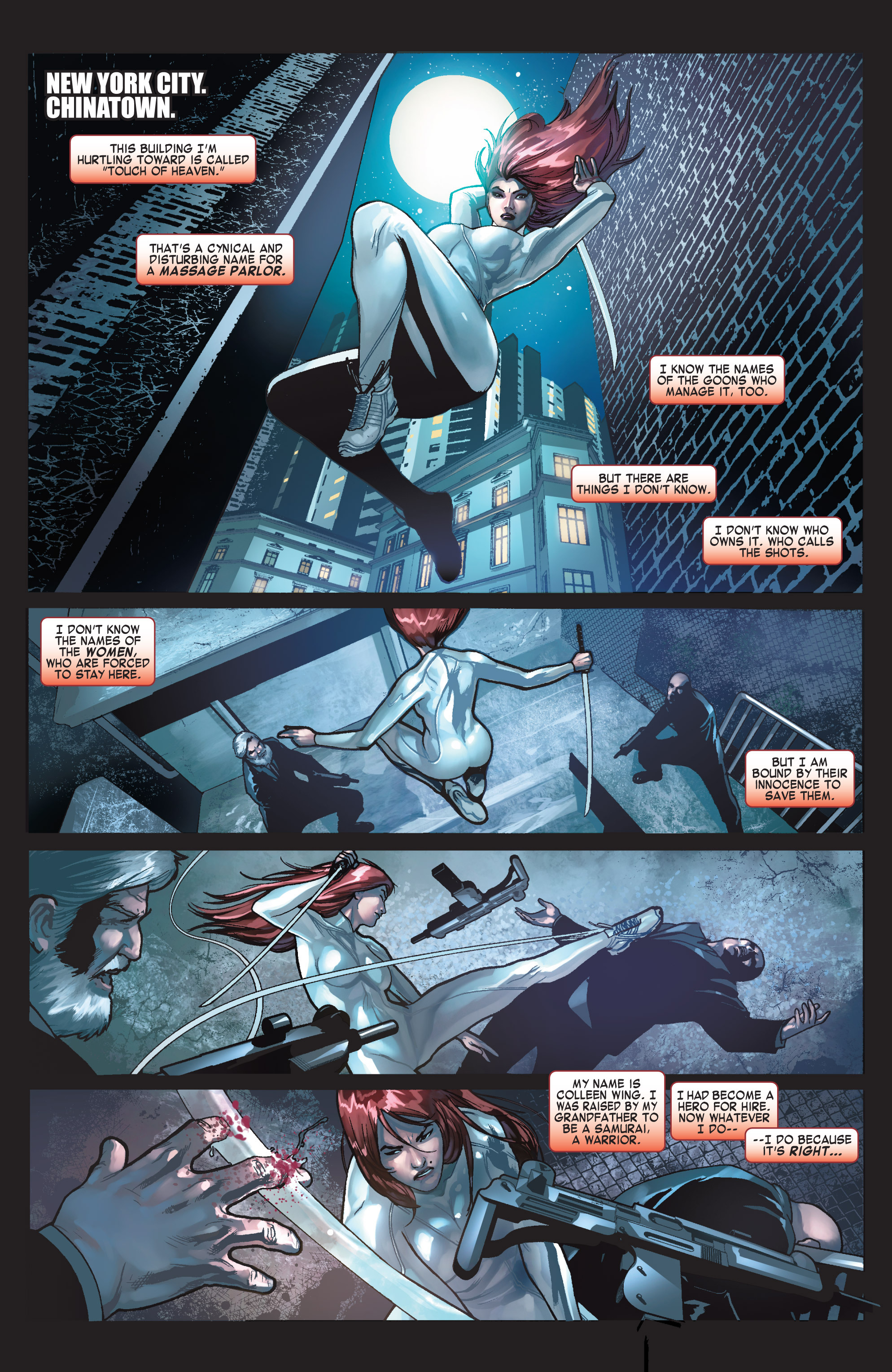 Read online Shadowland: Street Heroes comic -  Issue # TPB - 4