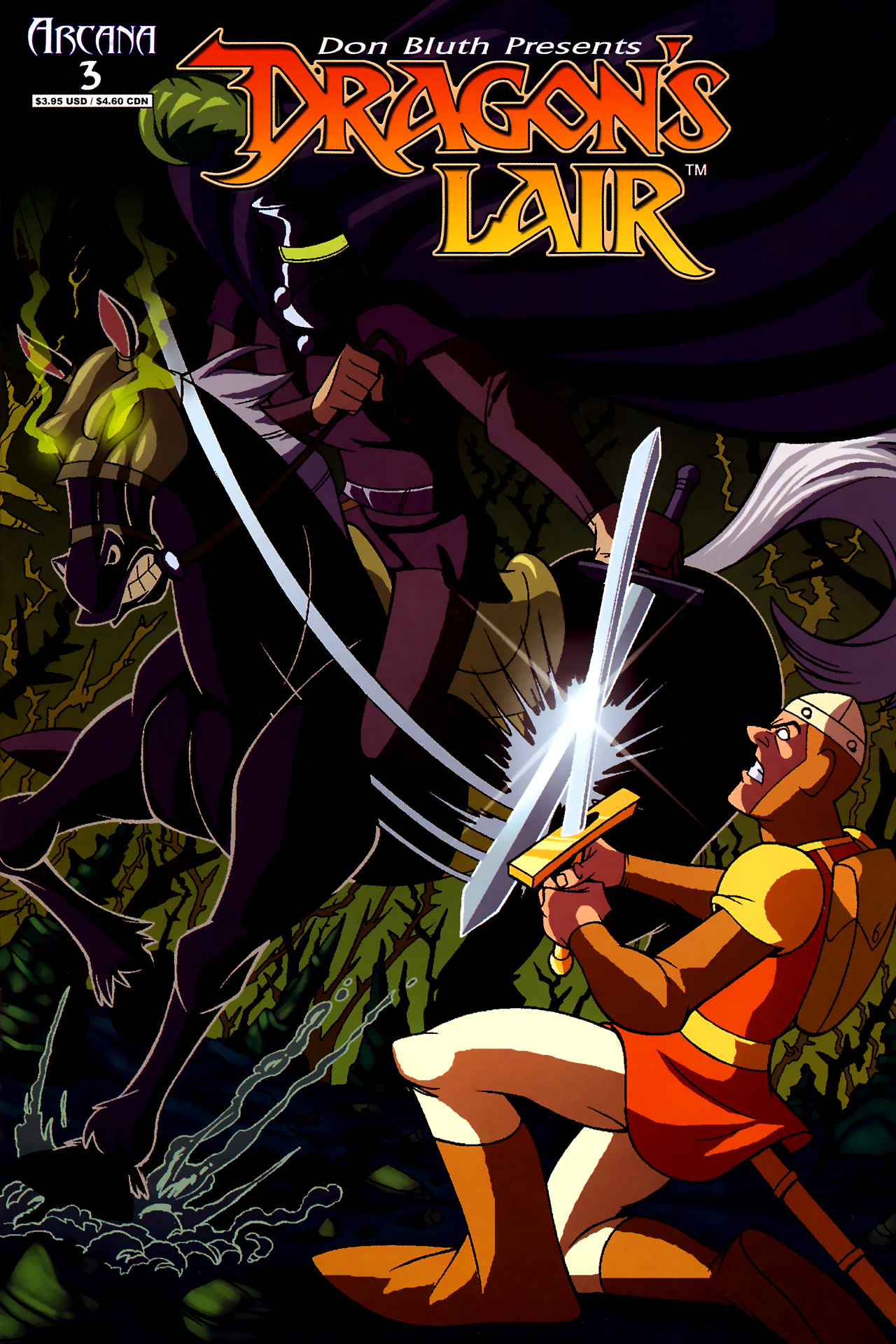 Read online Dragon's Lair comic -  Issue #3 - 1