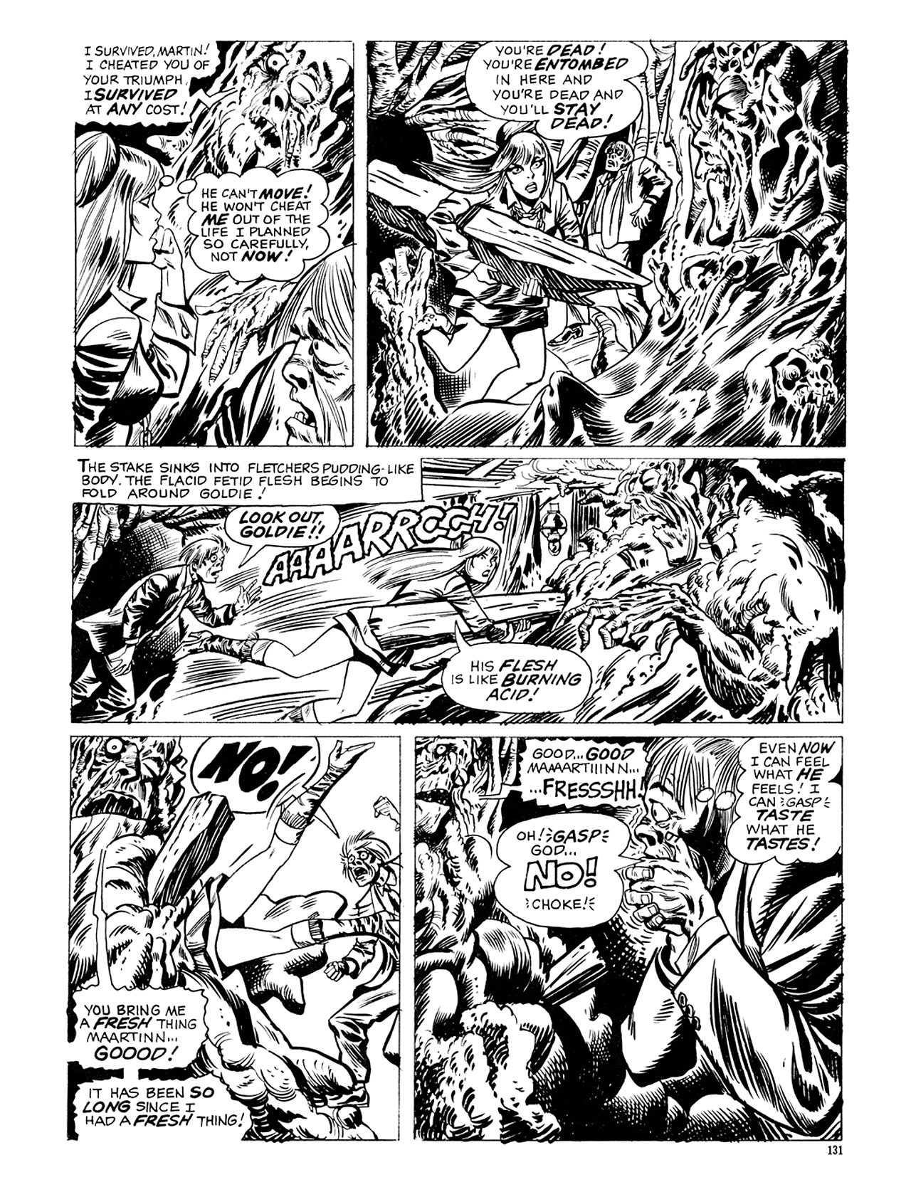 Read online Eerie Archives comic -  Issue # TPB 7 - 132