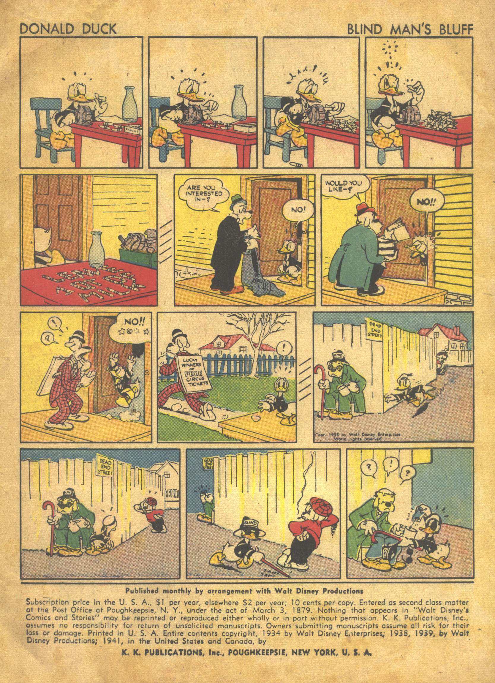 Read online Walt Disney's Comics and Stories comic -  Issue #13 - 3