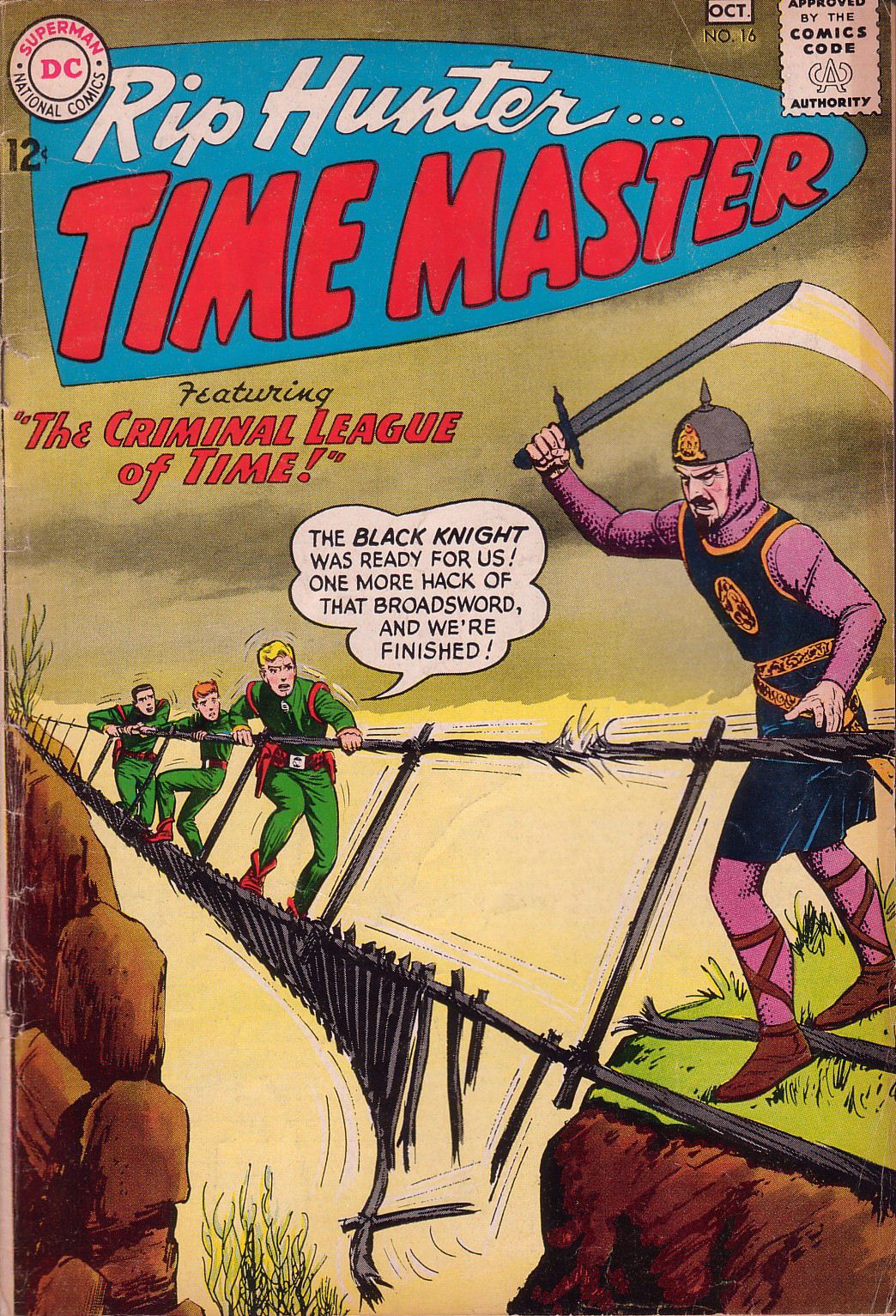 Read online Rip Hunter...Time Master comic -  Issue #16 - 1