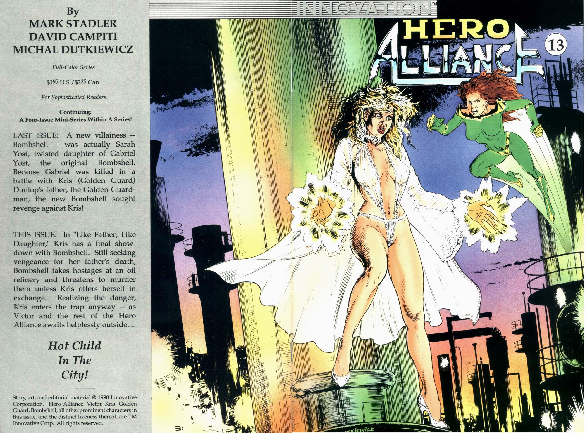 Read online Hero Alliance (1989) comic -  Issue #13 - 1