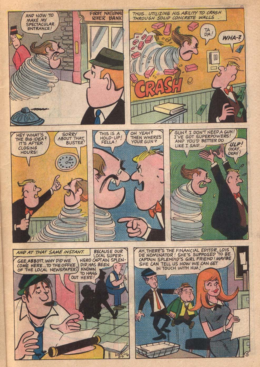 Read online Abbott & Costello comic -  Issue #5 - 6