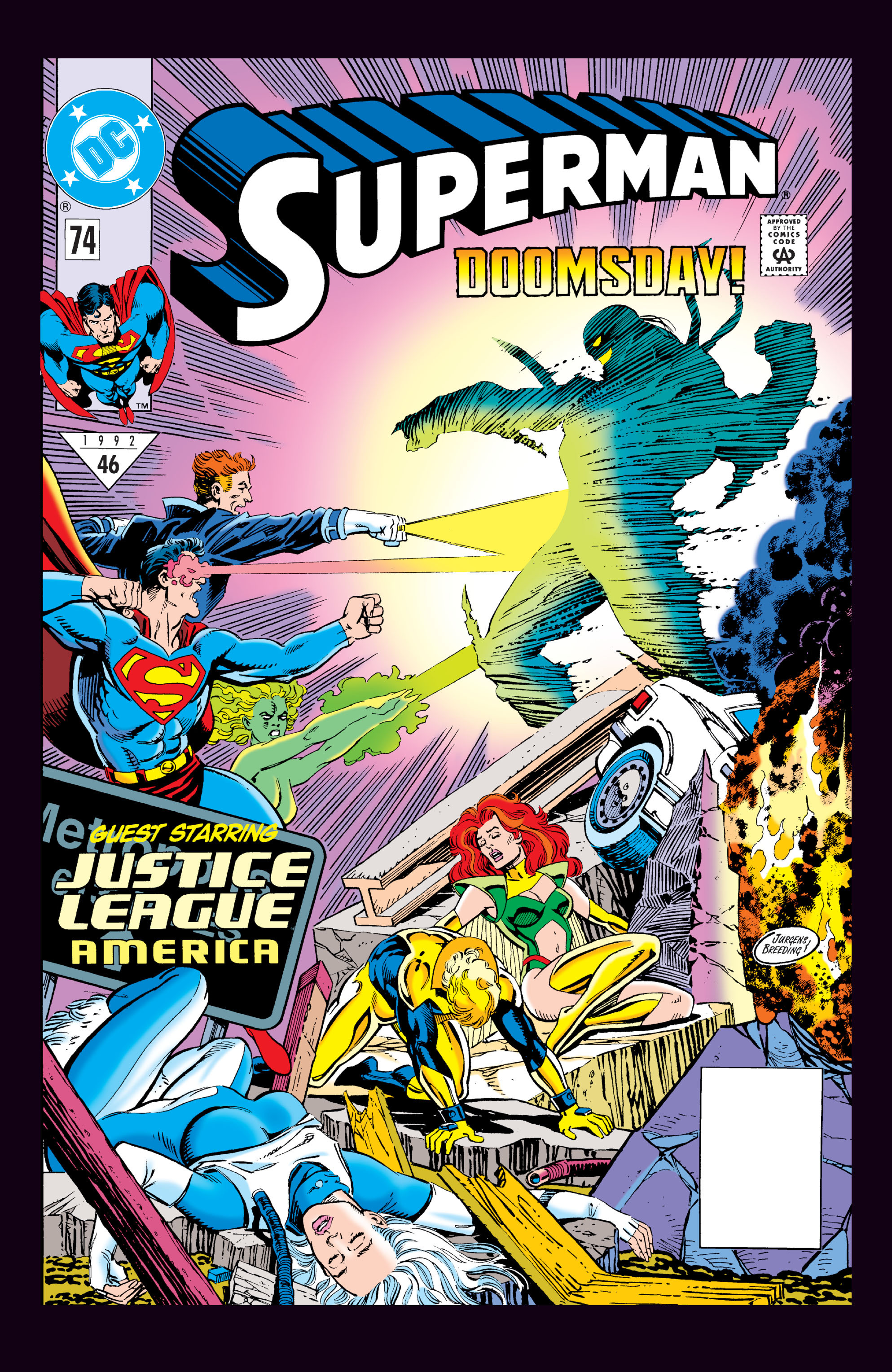 Read online Superman: The Death and Return of Superman Omnibus comic -  Issue # TPB (Part 1) - 52
