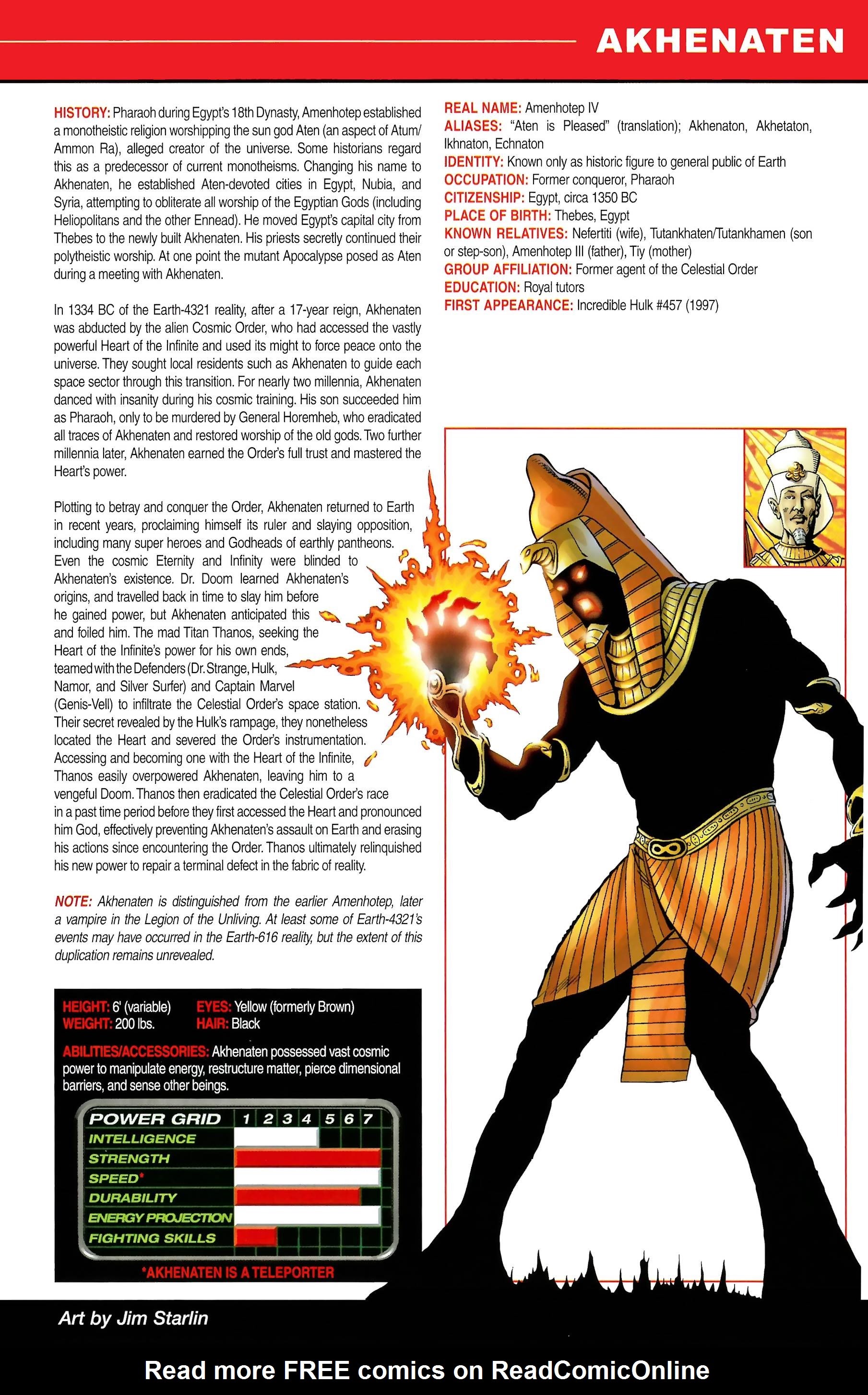 Read online Official Handbook of the Marvel Universe A to Z comic -  Issue # TPB 1 (Part 1) - 39
