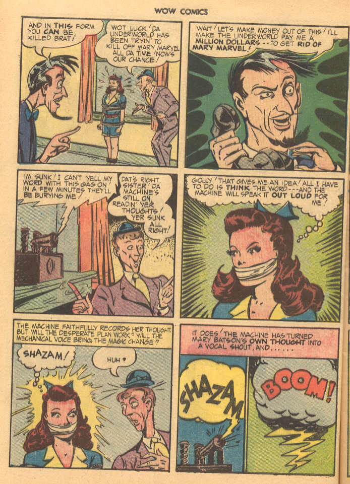 Read online Wow Comics comic -  Issue #22 - 12