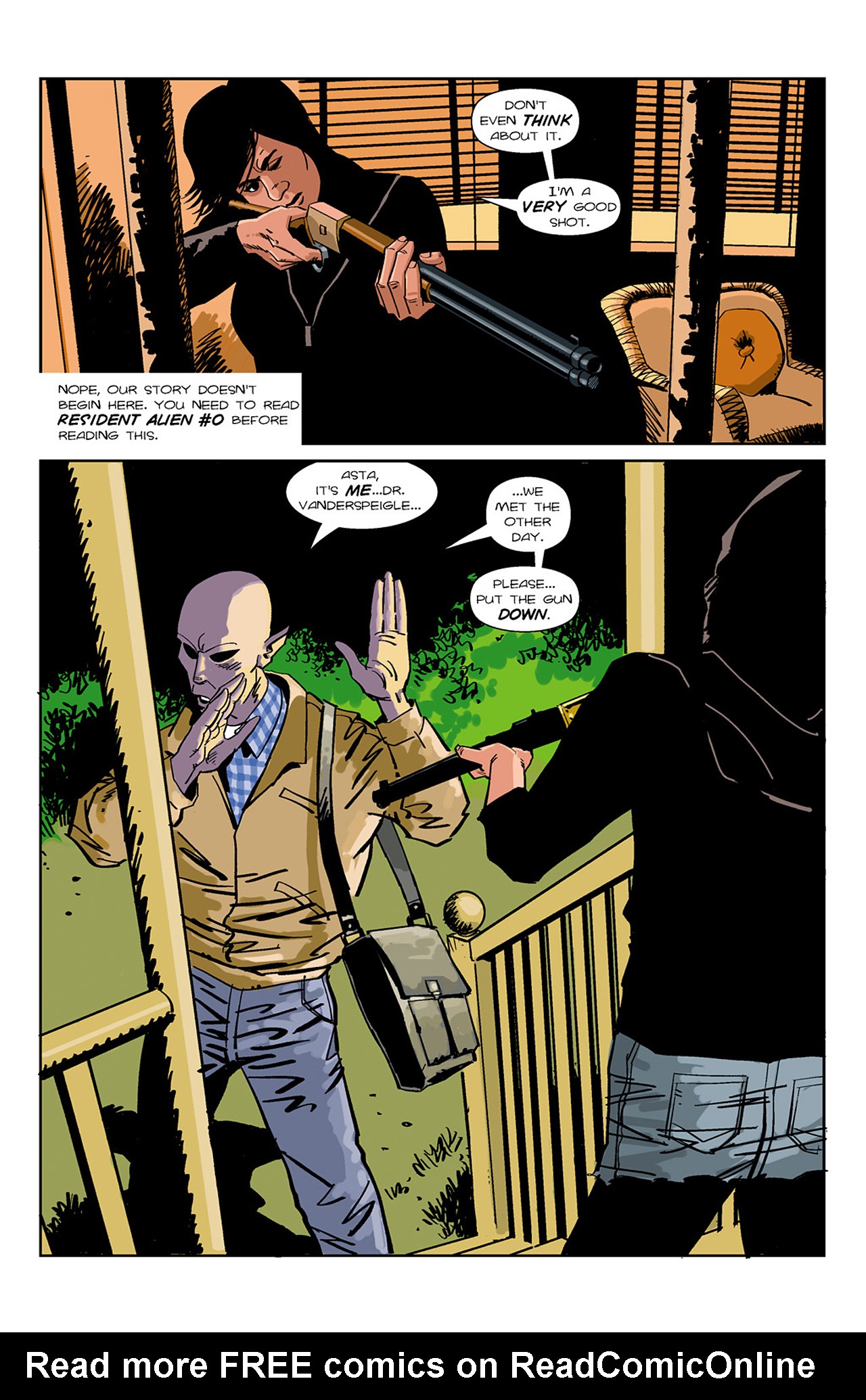 Read online Resident Alien comic -  Issue #1 - 3