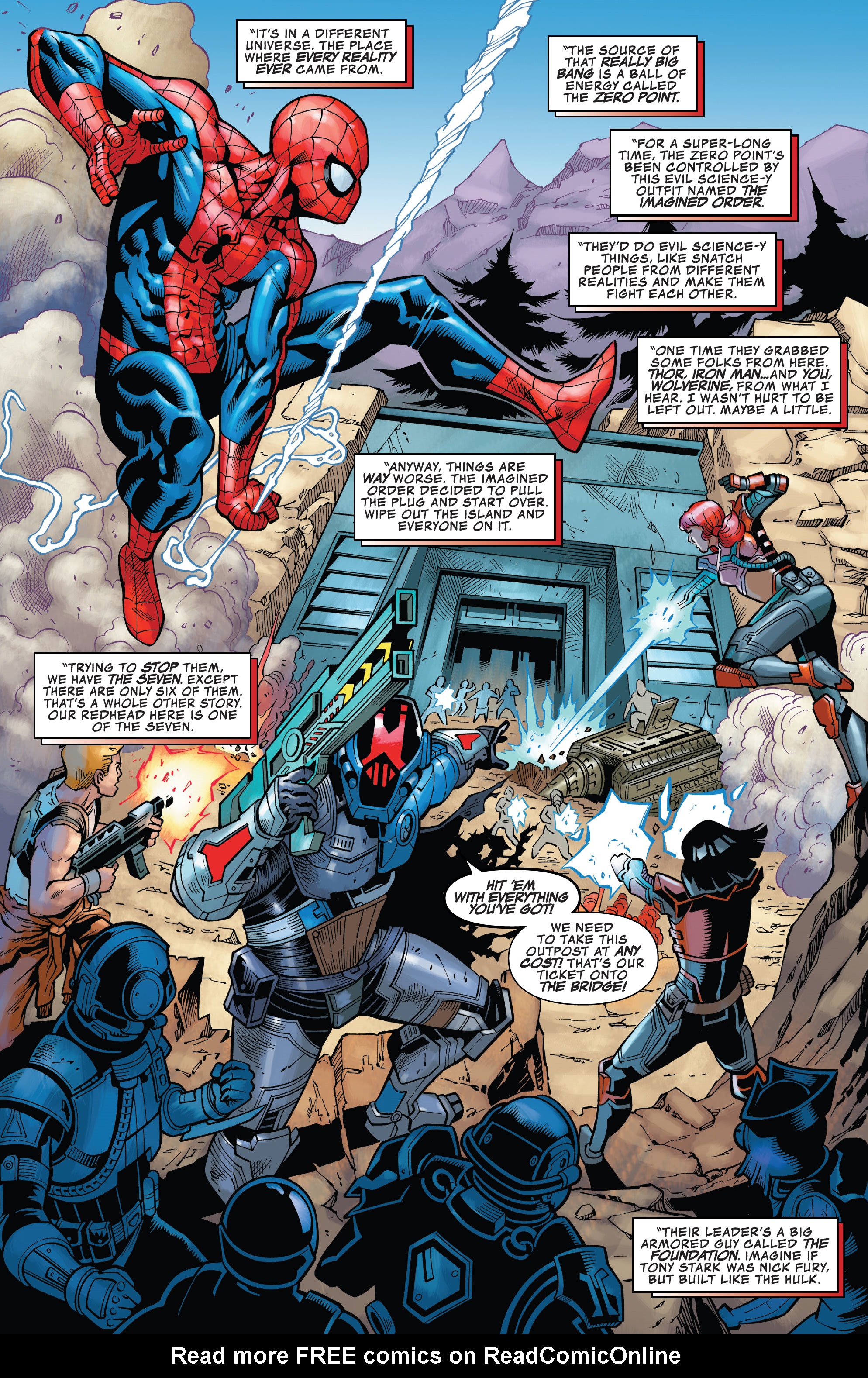 Read online Fortnite X Marvel: Zero War comic -  Issue #1 - 4