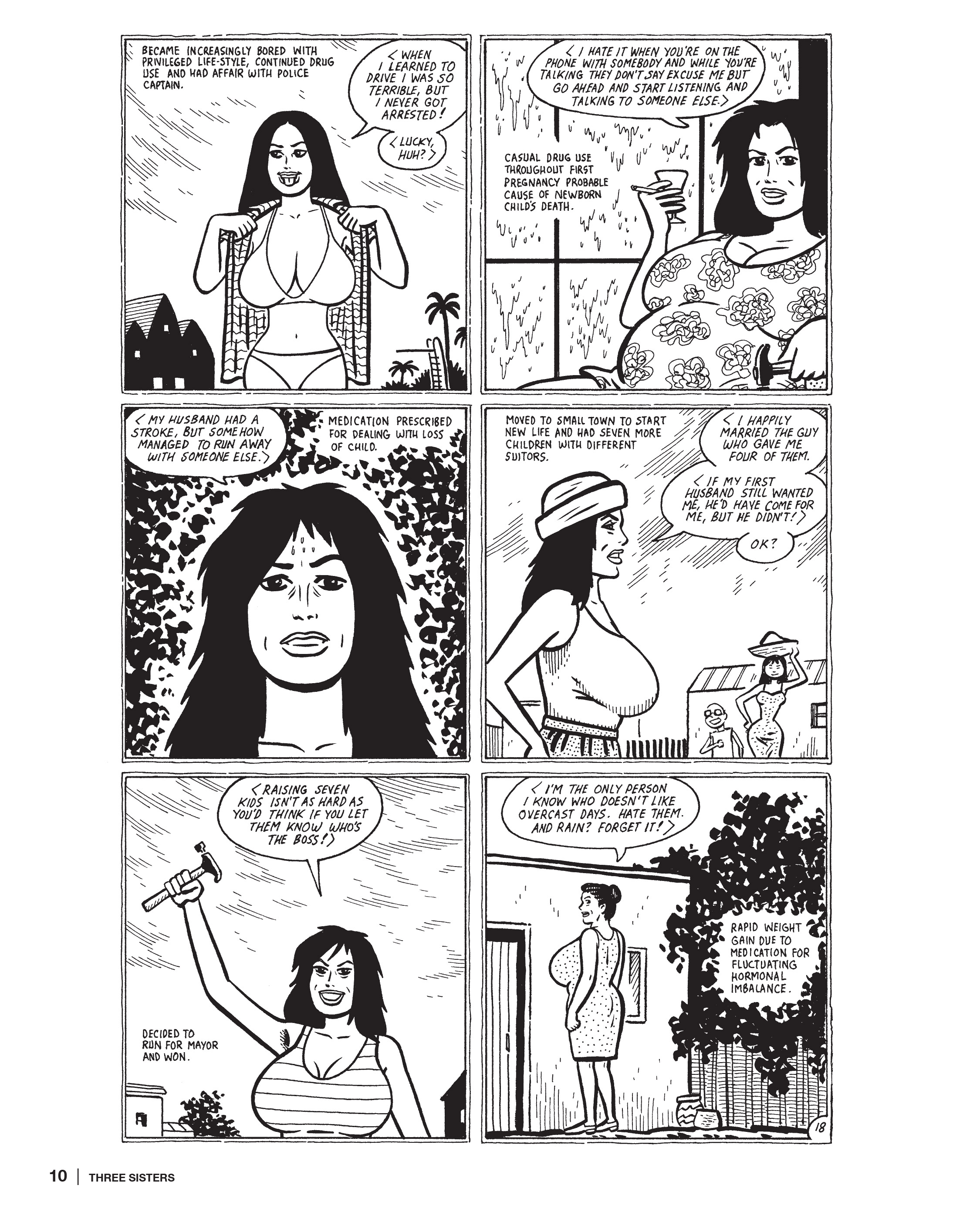 Read online Three Sisters: The Love and Rockets Library comic -  Issue # TPB (Part 1) - 10