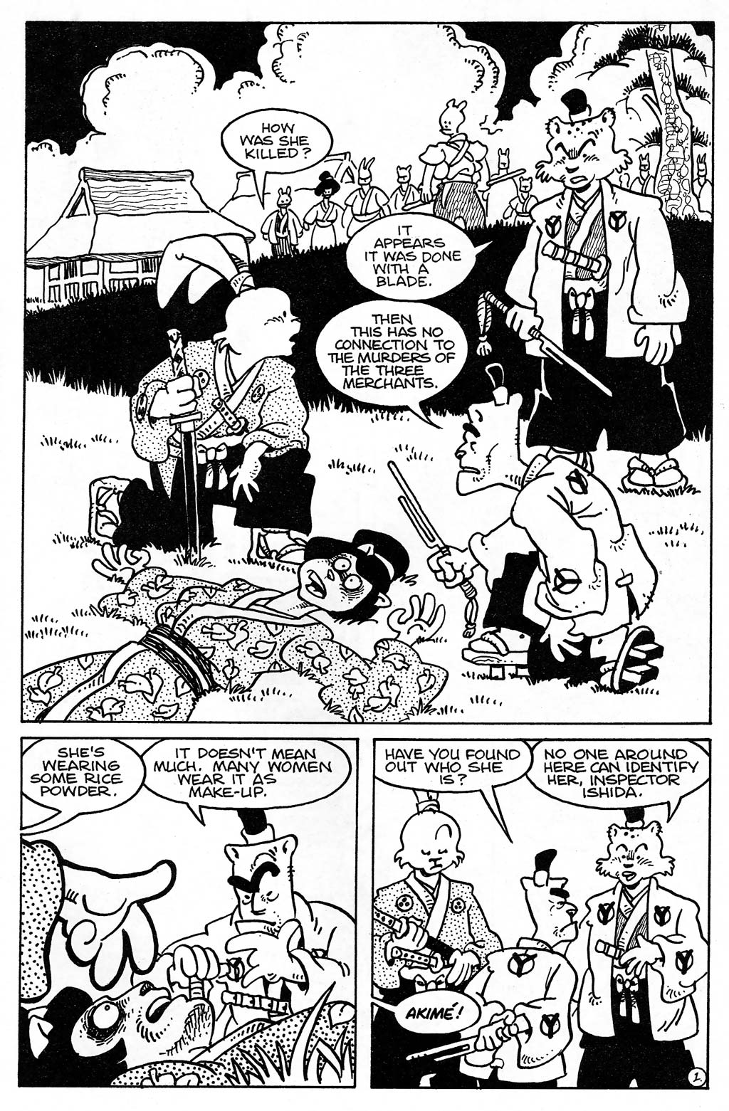 Read online Usagi Yojimbo (1996) comic -  Issue #27 - 3