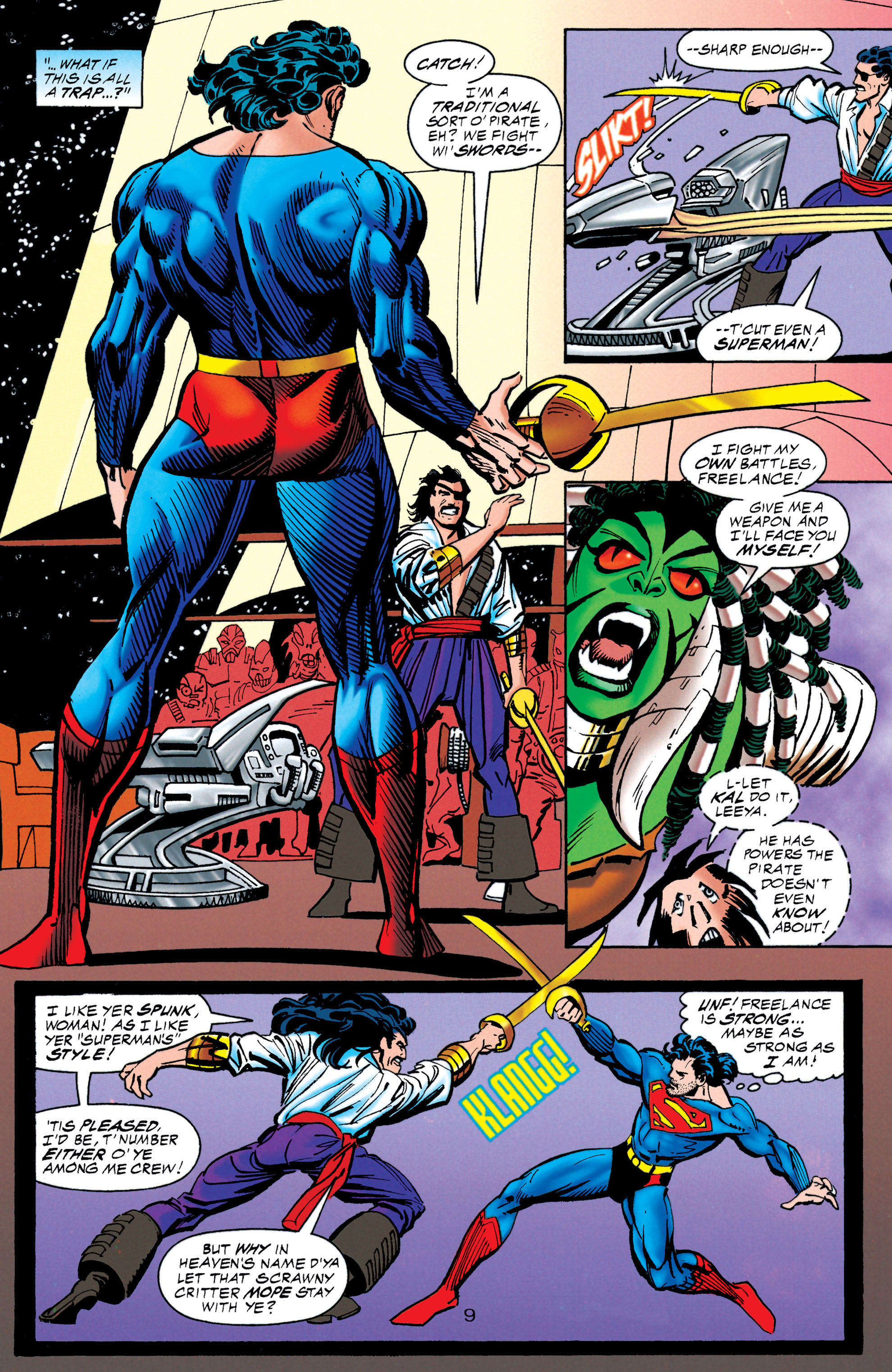 Read online Superman: The Man of Steel (1991) comic -  Issue #51 - 9